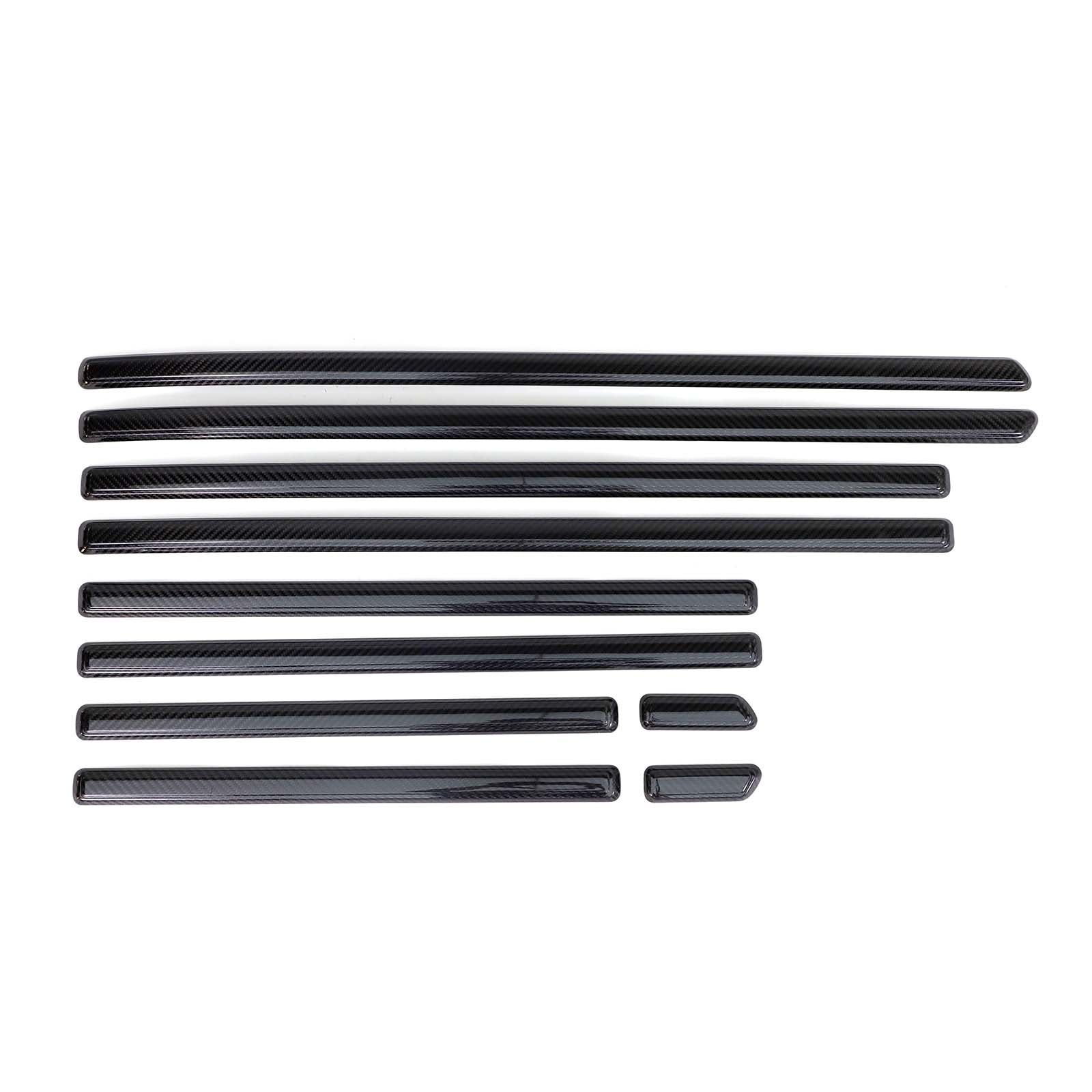 Real Carbon Door Body Side Molding Trim Pour Benz G Class W464 W465 2019-2026