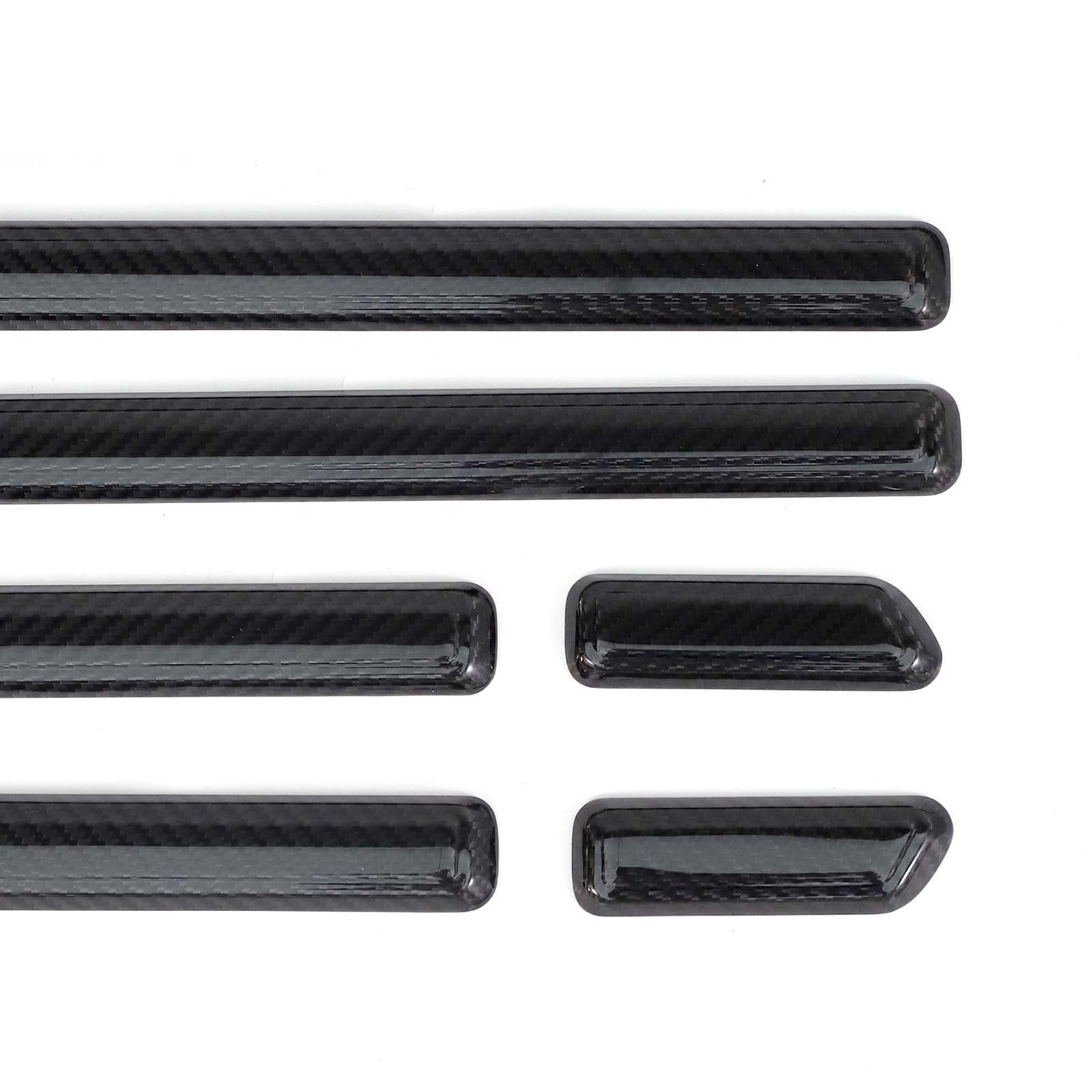 Real Carbon Door Body Side Molding Trim Pour Benz G Class W464 W465 2019-2026