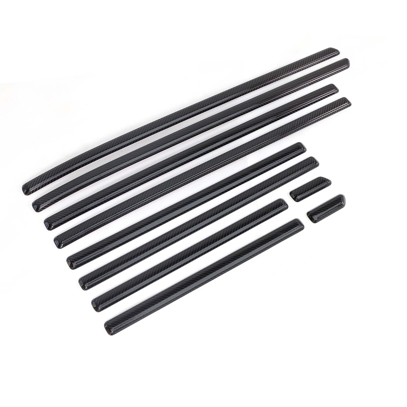 Real Carbon Door Body Side Molding Trim Pour Benz G Class W464 W465 2019-2026