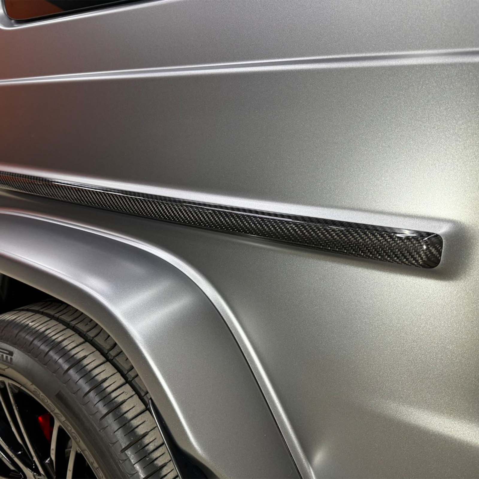 DRY CF Door Body Side Molding Trim Pour Benz G Class W464 W465 2019-2026