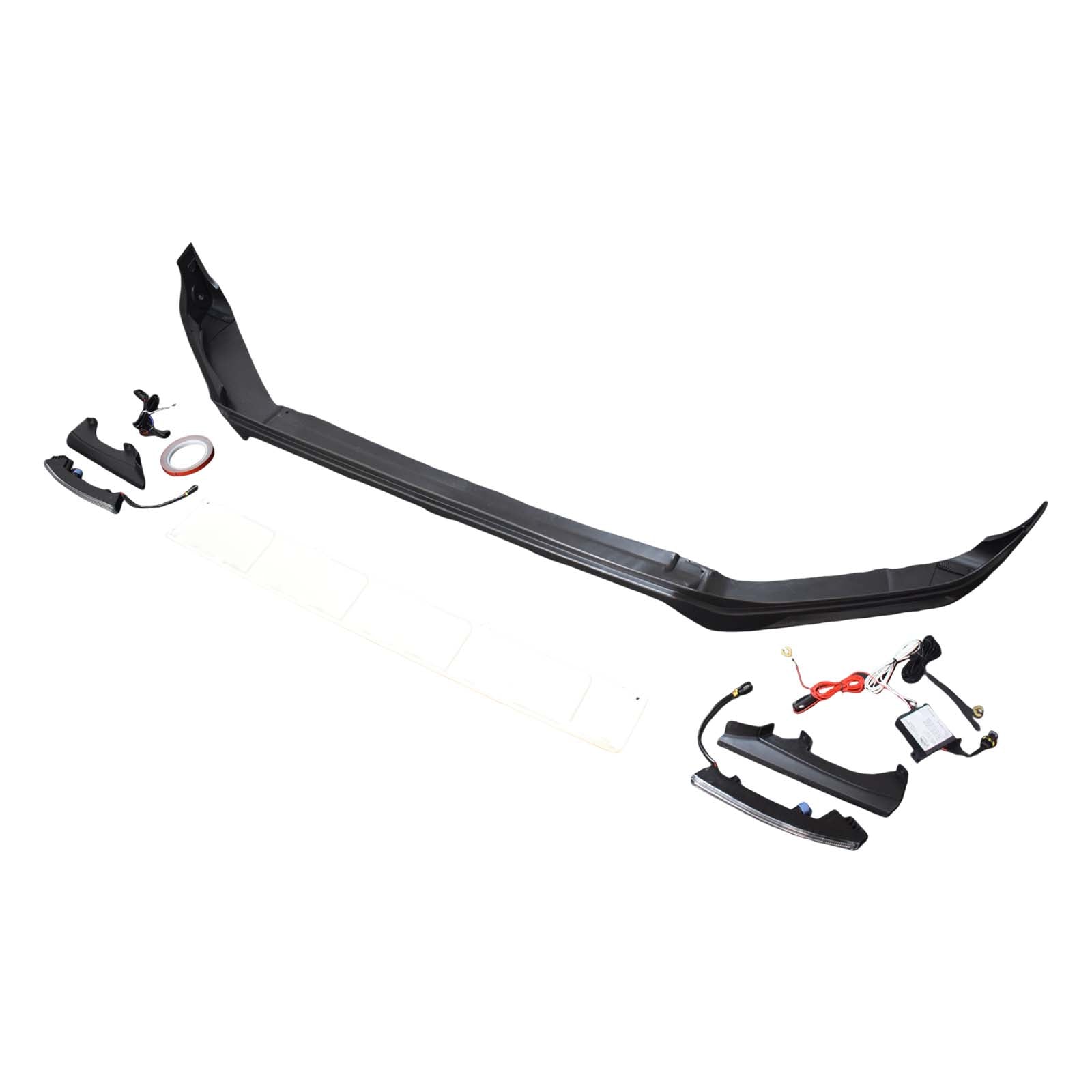 Brabus Style Front Bumper Lip Pour Mercedes Benz G-Class W464 W463A 2019-2023