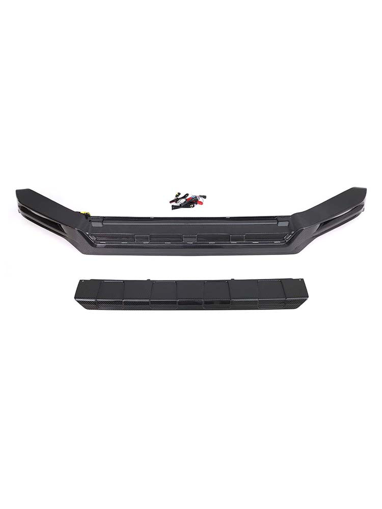 Carbon Fiber Front Bumper Lip Pour Mercedes Benz G-Class W464 W463A 2019-2023