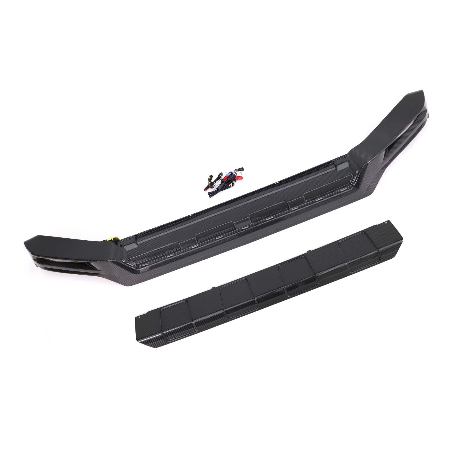 Carbon Fiber Front Bumper Lip Pour Mercedes Benz G-Class W464 W463A 2019-2023