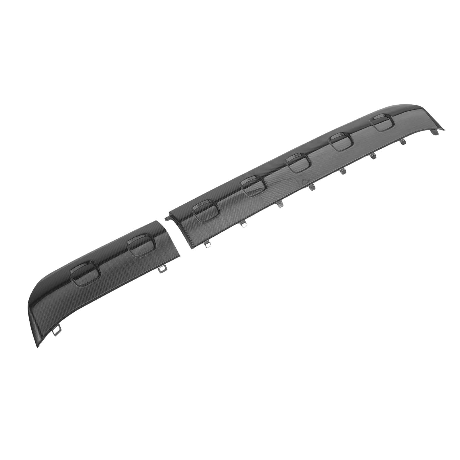 Carbon Fiber Front Bumper Lip Pour Mercedes Benz G-Class W464 G63 2019-2023