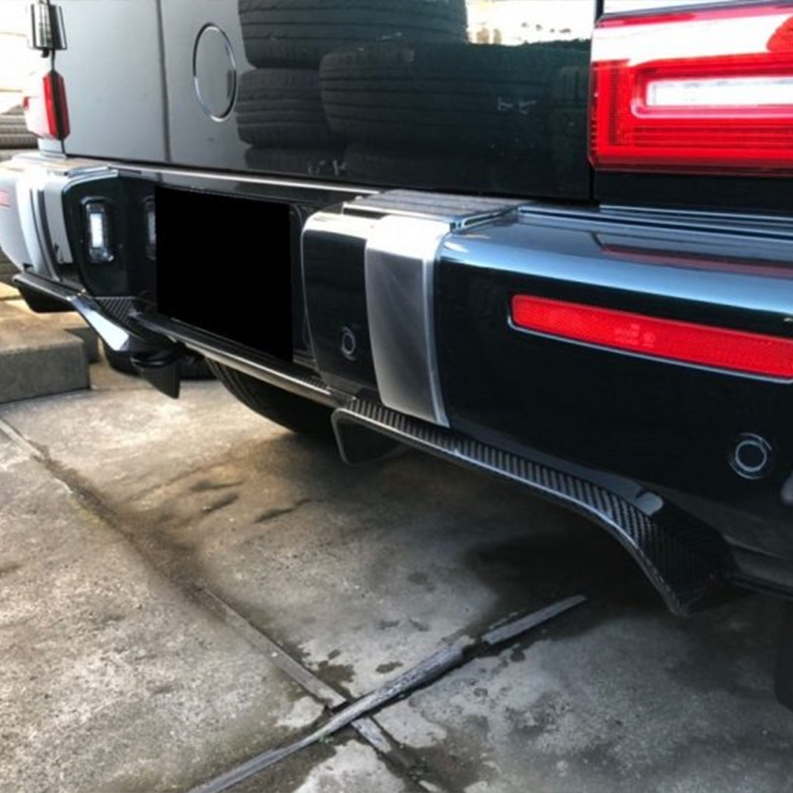 Diffusore posteriore per Mercedes Benz Classe G W464  W463Stile Brabus 2019-2023
