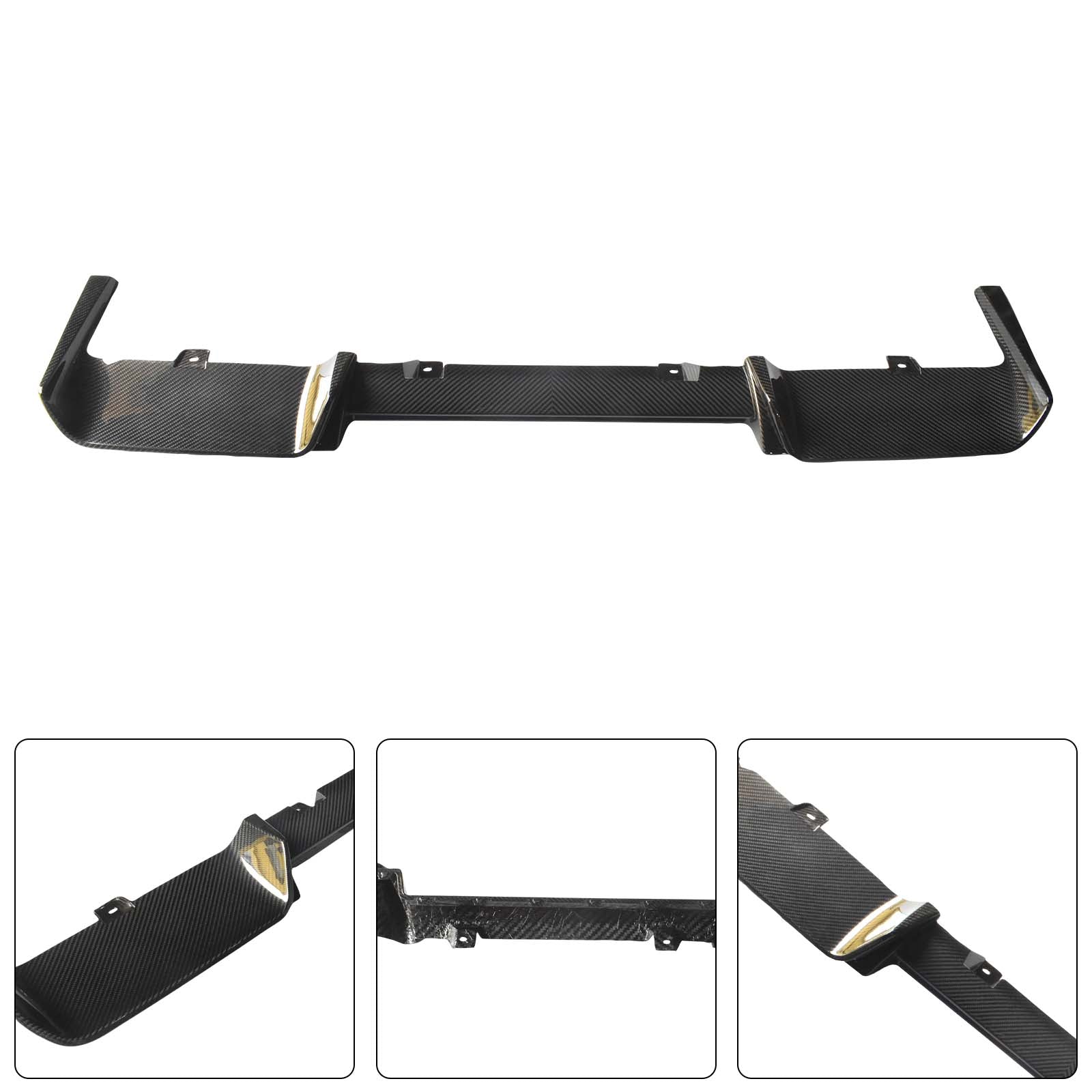Dry Carbon Rear Diffuser Lip Pour Mercedes Benz G-Class W464 W463A 2019-2023