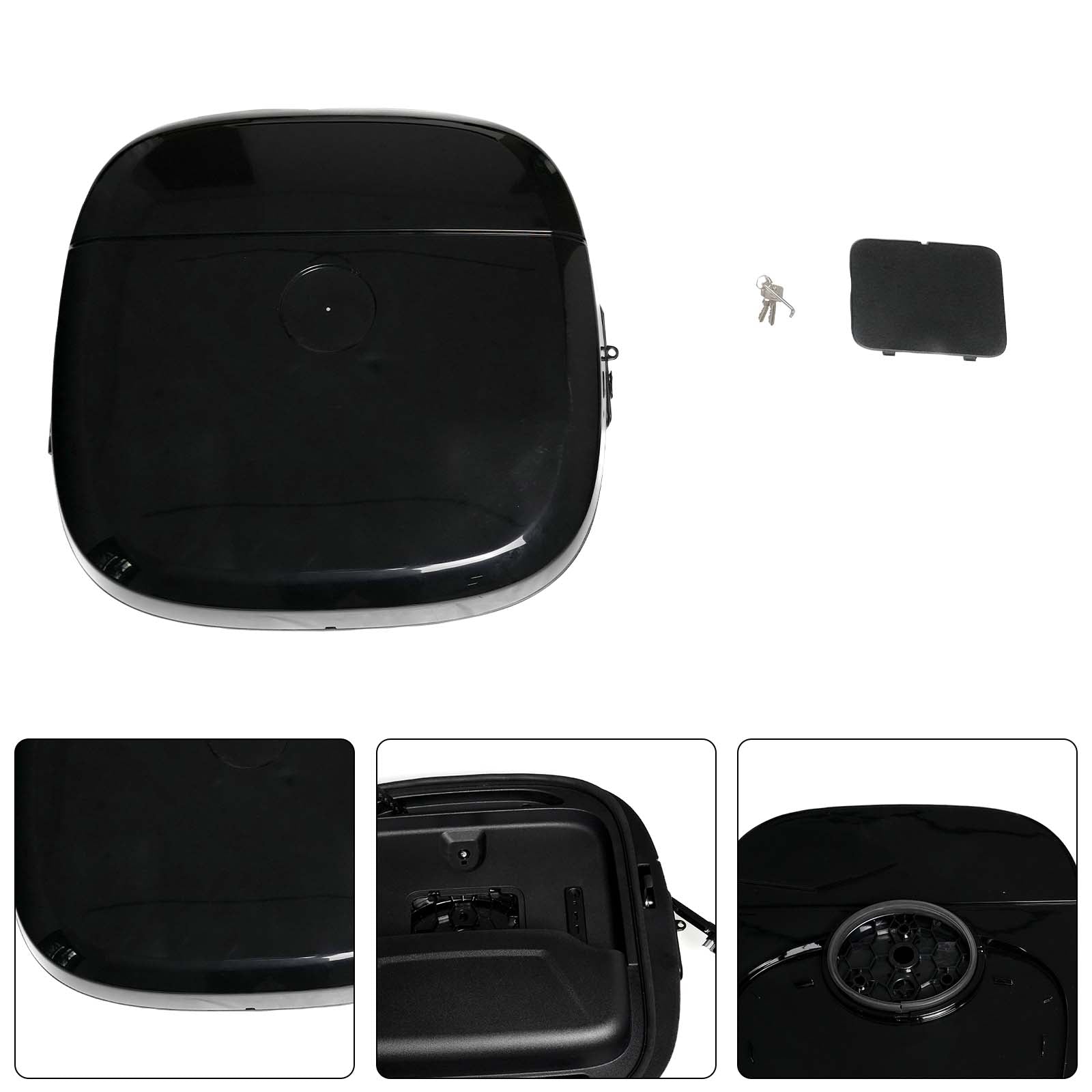 Black Rear Design Box Trunk Back Pack Pour Mercedes Benz G Class W463 W464 W465