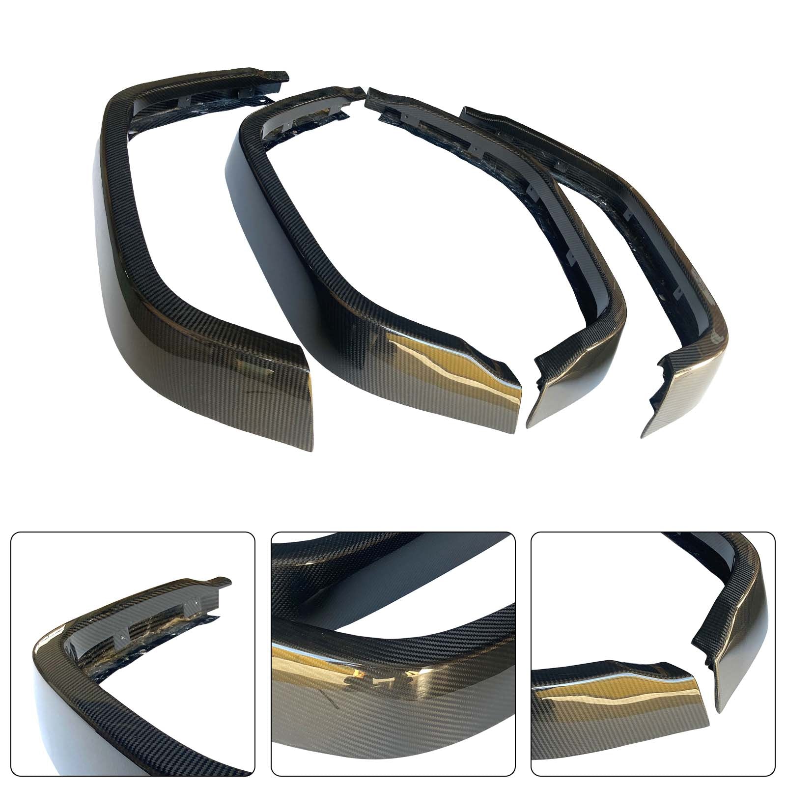Dry Carbon Front Rear Wheel Arches Pour Mercedes Benz W464 W465 2019-2026