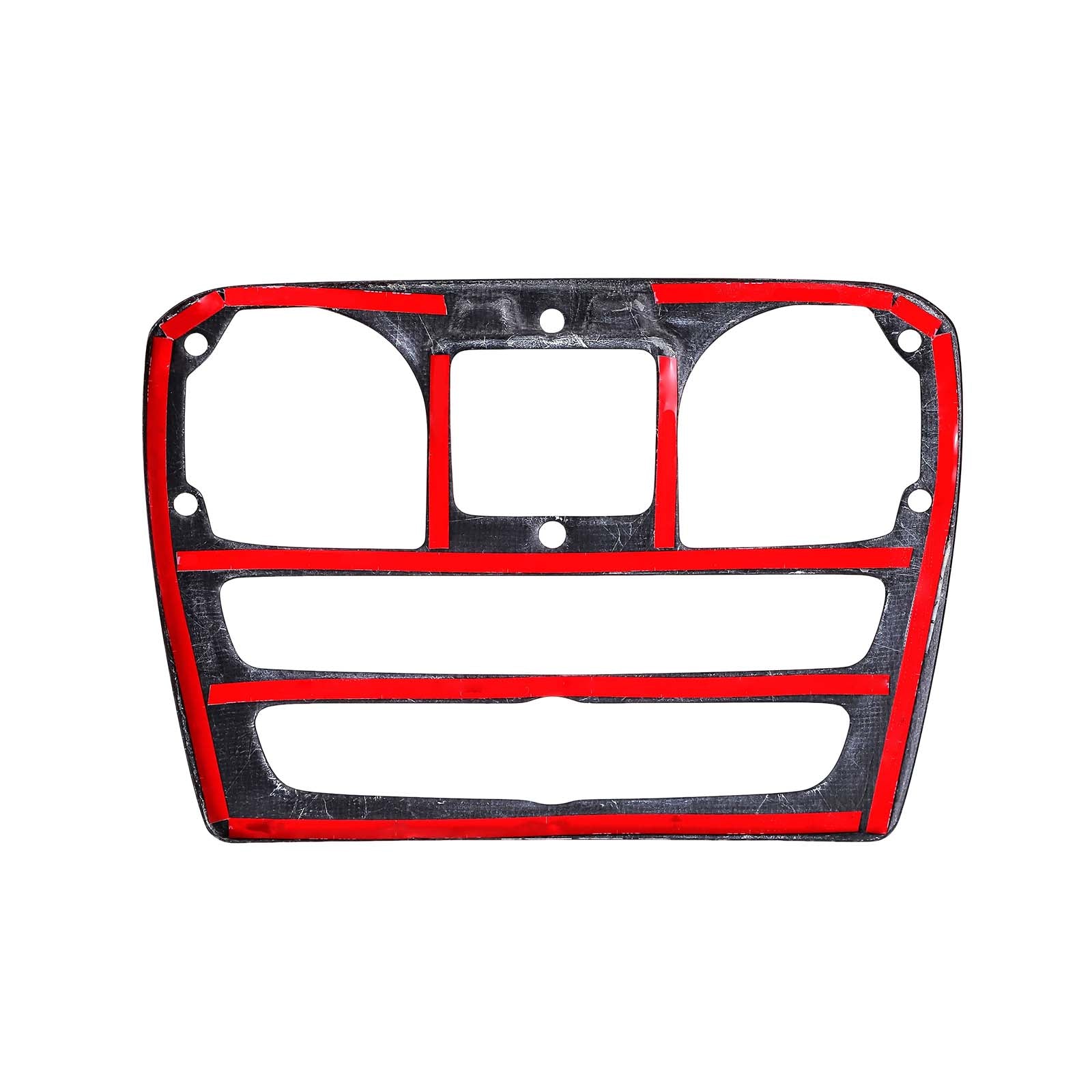 Carbon Fiber Center Console Volume CD Cover Pour Benz G Class W464 2019-2023