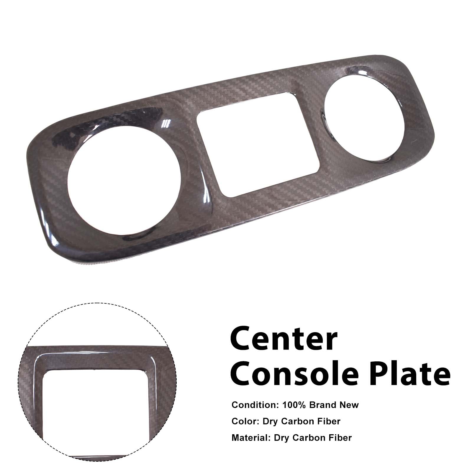 Carbon Fiber Center Console Plate Pour Benz G-Class W463A W464 2019-2023