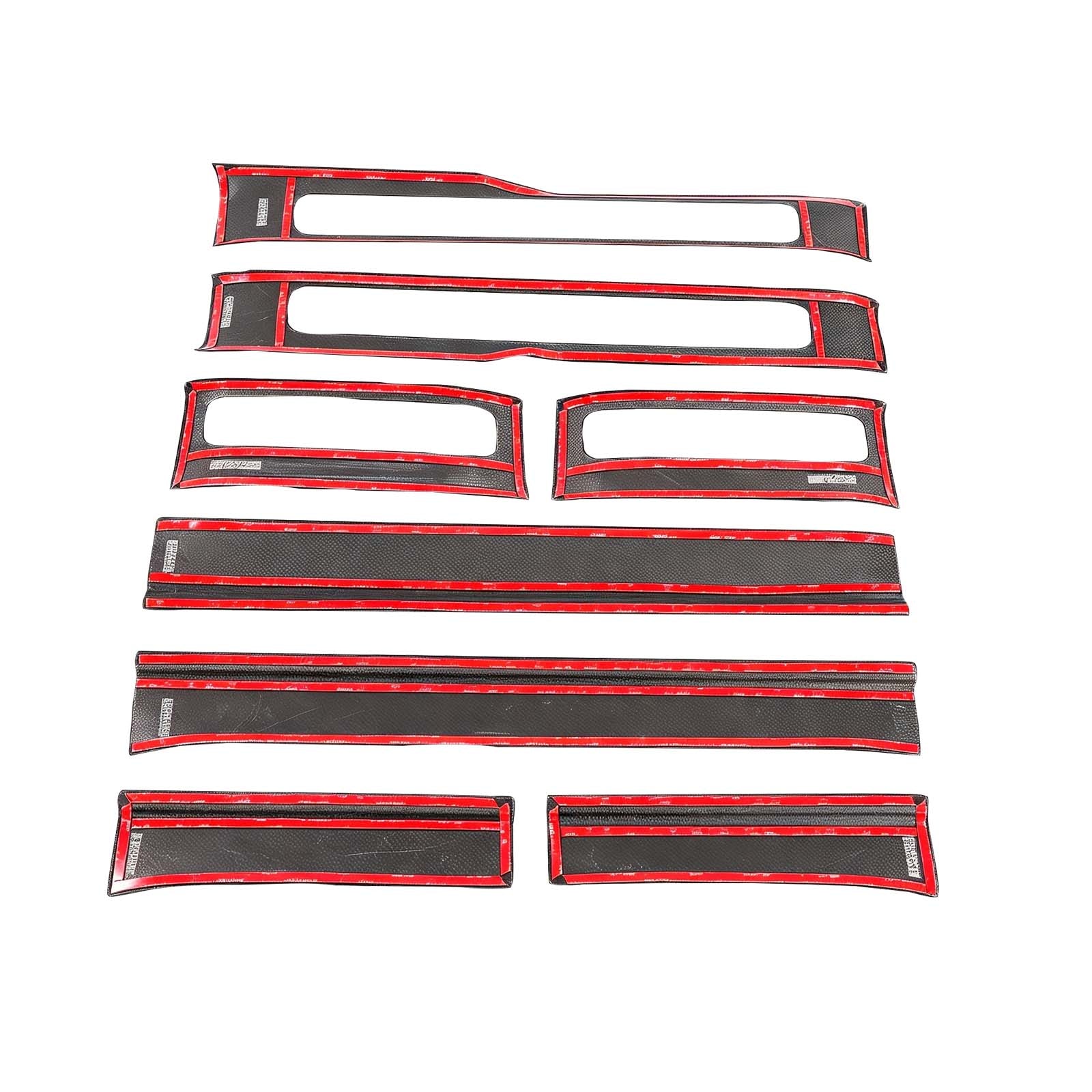 Carbon Fiber Outer Door Sill Plate Cover Trim Pour Benz W464 G500 2019-2023