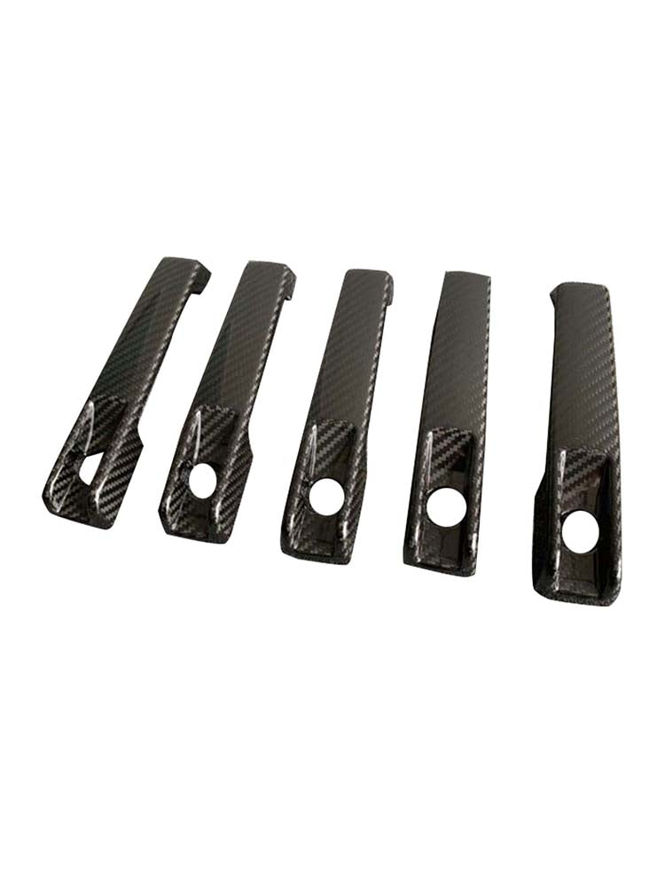 5PCS Dry Carbon Door Handle Cover Trim Pour Benz G Class W463A W464 2019-2023