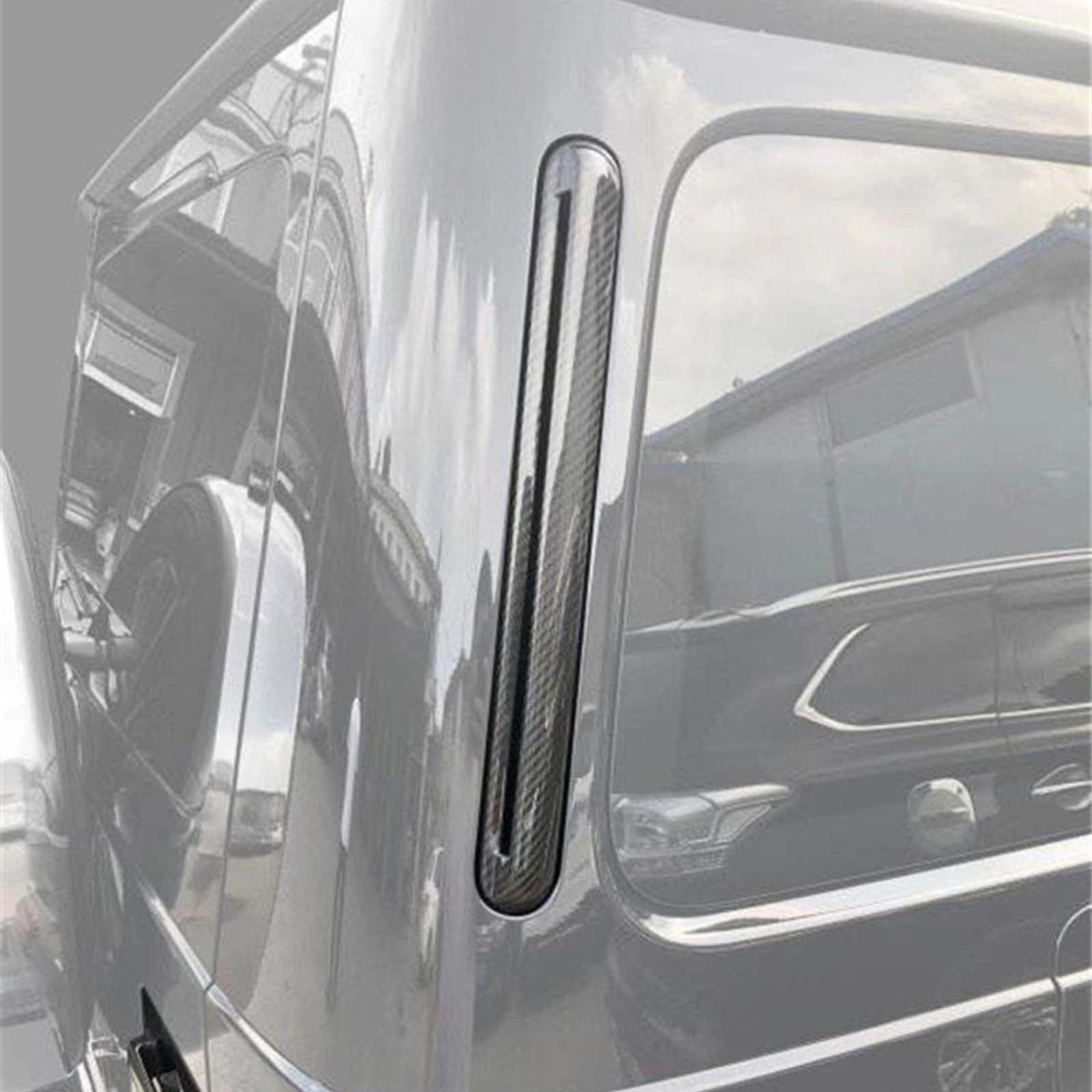 Dry Carbon Side Air Vent Cover D-Pillar Pour Mercedes G-Class W464 2019-2023