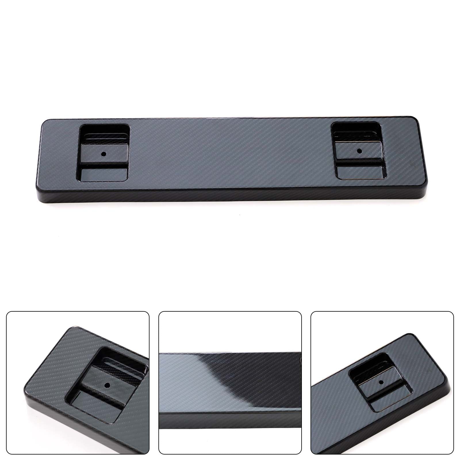 Dry Carbon Front Bumper License Plate Pour Mercedes Benz W464 G-Class 2019-2023