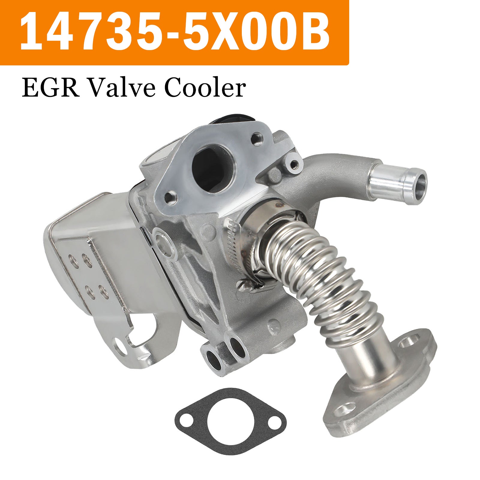 Refroidisseur vanne EGR pour Nissan R51 2.5 dCi 4WD 2010-2012 14735-5X00B
