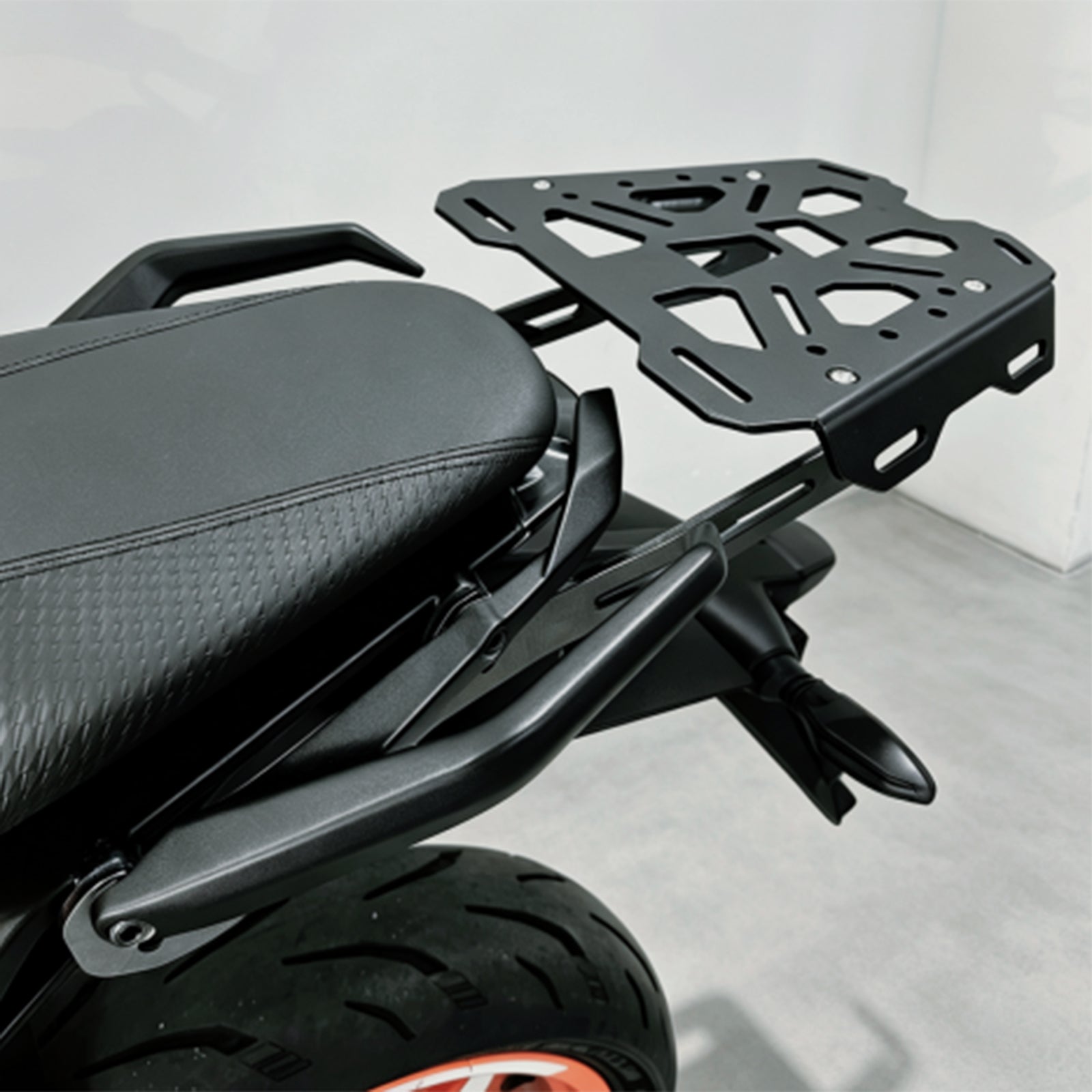 Porte-Bagages Arrière noir pour Duk-e 125 250 390 de 2024 à 2026