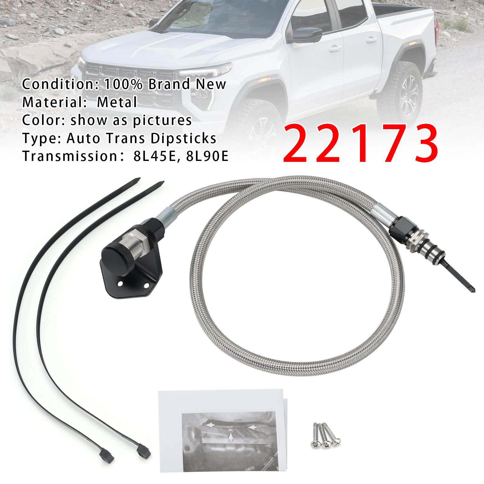 Jauge de Transmission Automatique Verrouillable Pour GM Colorado Pick-ups 15-24
