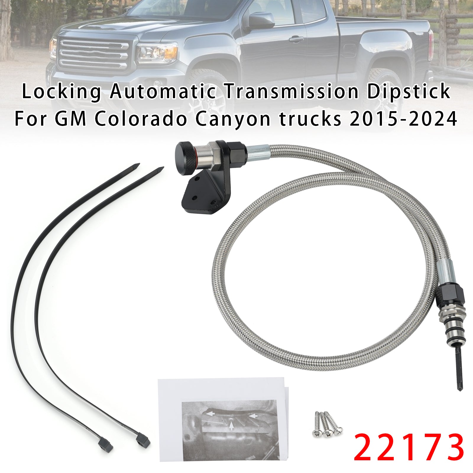 Jauge de Transmission Automatique Verrouillable Pour GM Colorado Pick-ups 15-24