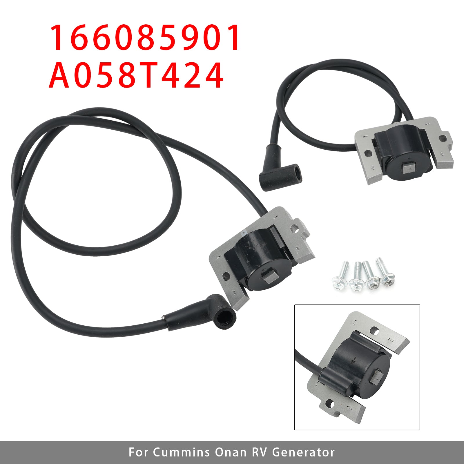21" 166-0859-02 30" 166-0859-01 Kit de Bobines d'Allumage Pour Générateur
