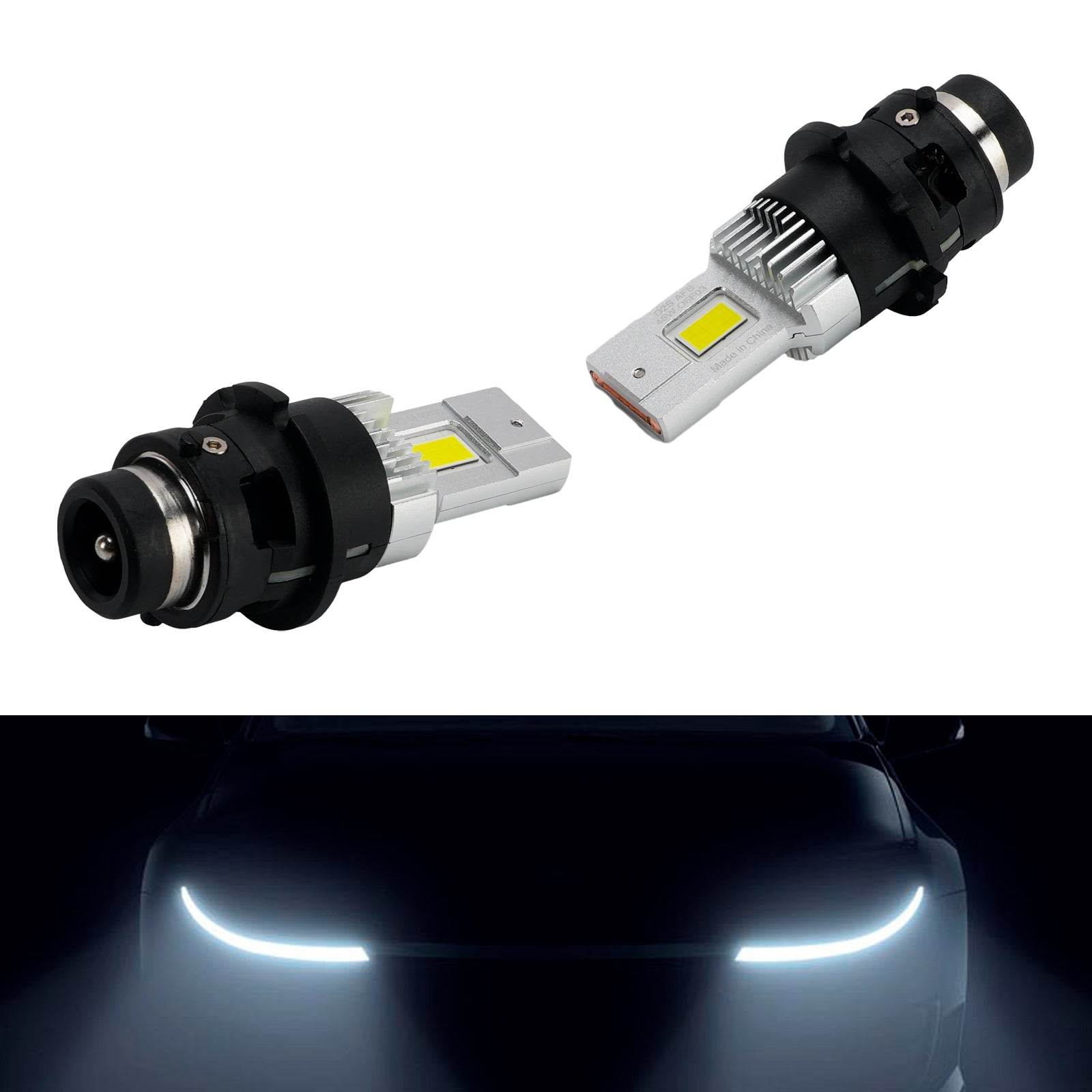 Kit Ampoule LED Phare Feu Route Croisement D2S 85V 45W 6000K Pour OSRAM 166240CW