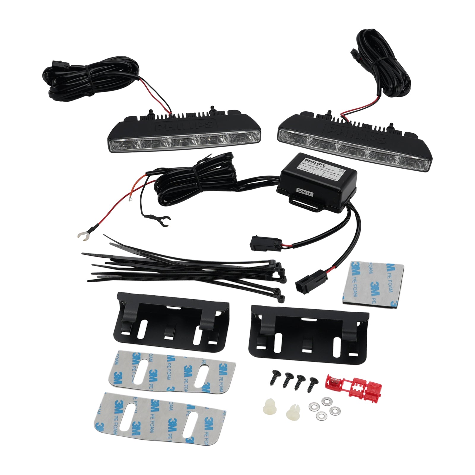 Feu jour LED Universel pour automobile 5 Puces LED 6000K Pour PHILIPS YS12810