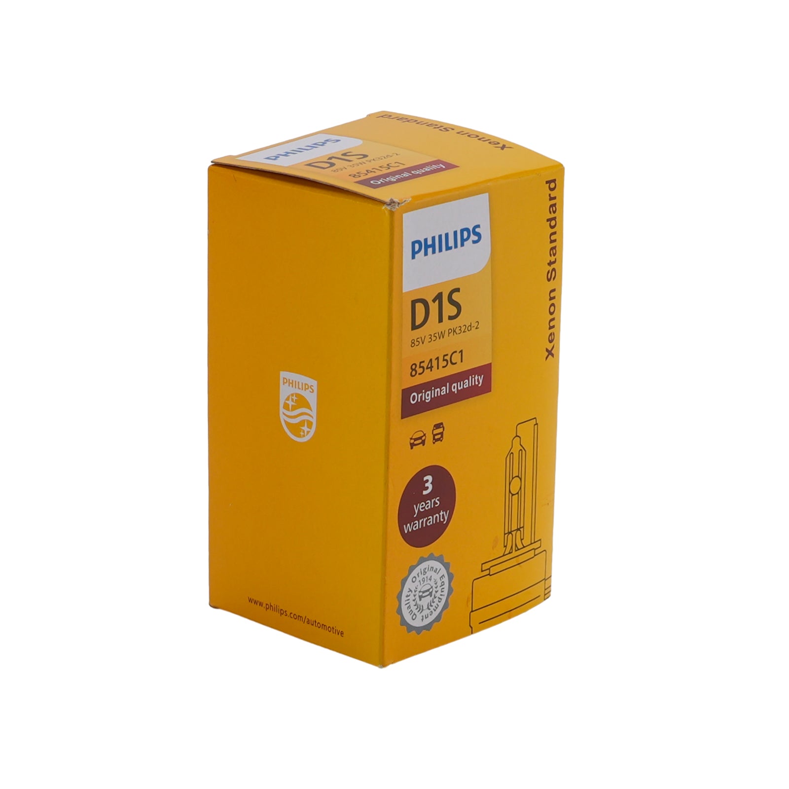 Ampoule Phare Xénon HID Auto D1S 85V 35W 4200K Pour PHILIPS YS85415C1