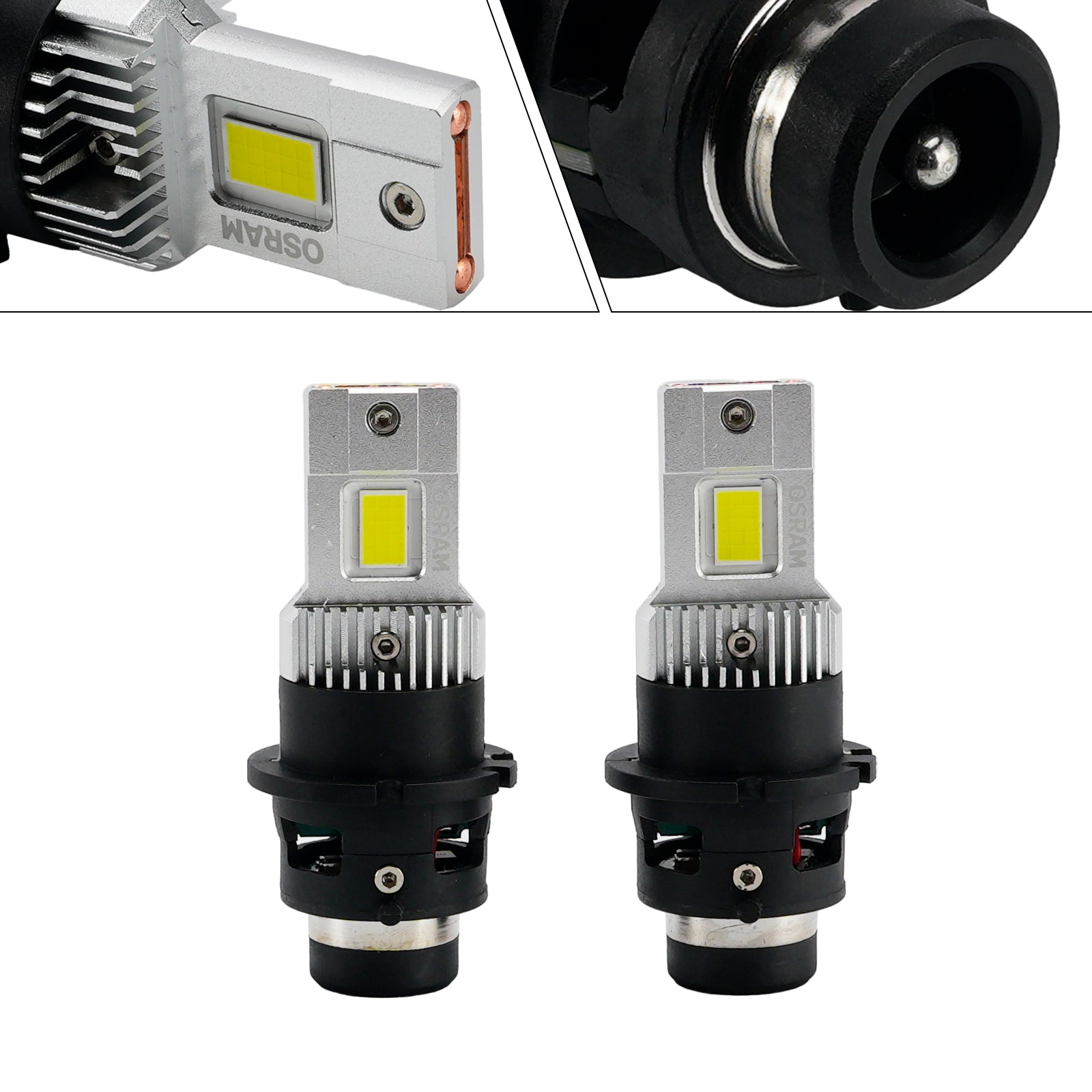 Kit Ampoule LED Phare Feu Route Croisement D2S 85V 45W 6000K Pour OSRAM 166240CW