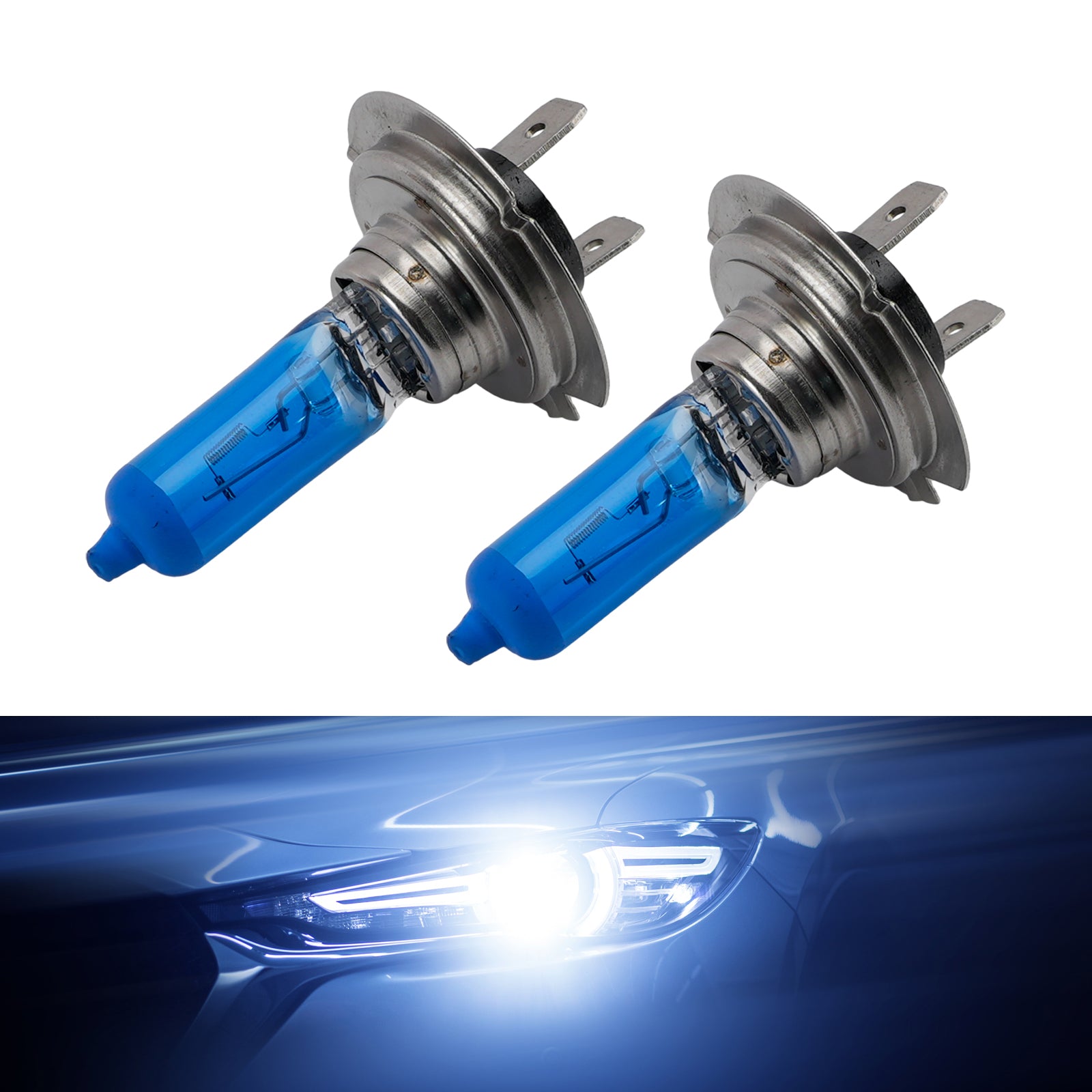 Ampoule Phare Halogène Améliorée Auto H7 12V 55W Pour HELLA 8GH 007 157-102