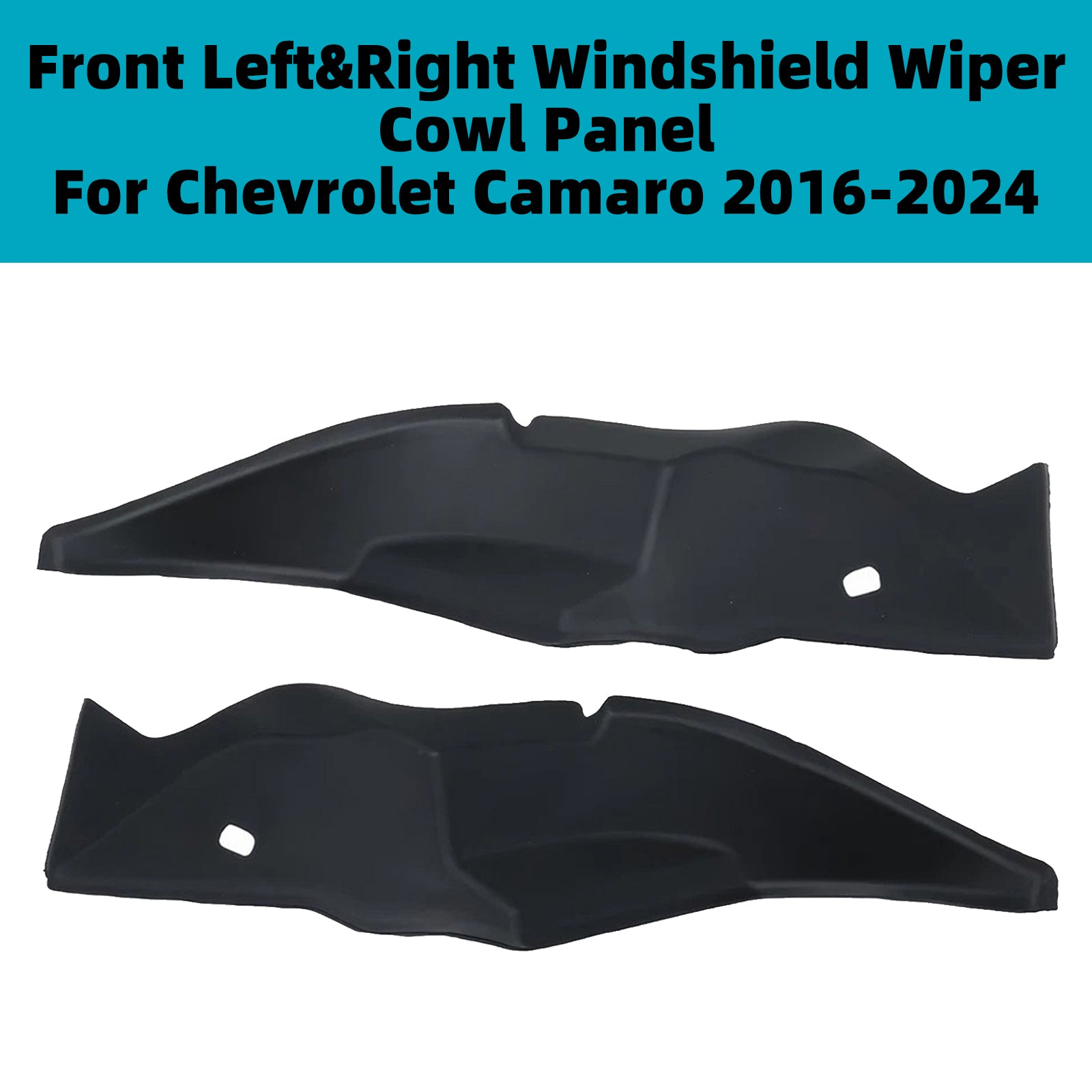 Panneau Déflecteur Pare-Brise Avant Gauche & Droit Pour Chevrolet Camaro 2016-2024