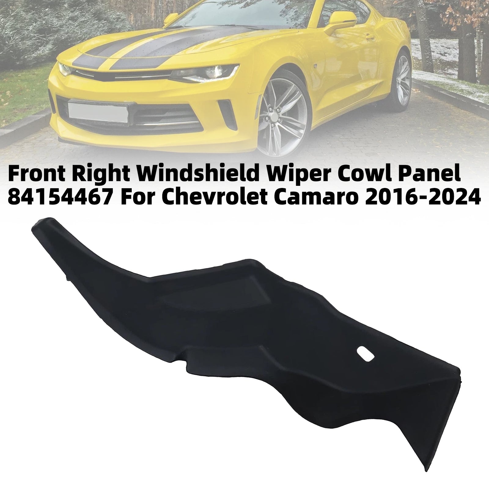 Panneau Déflecteur Pare-Brise Avant Droit 84154467 Pour Chevrolet Camaro