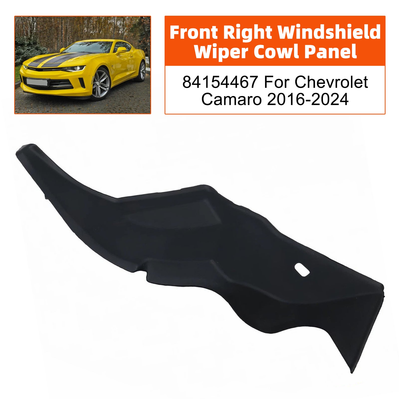 Panneau Déflecteur Pare-Brise Avant Droit 84154467 Pour Chevrolet Camaro