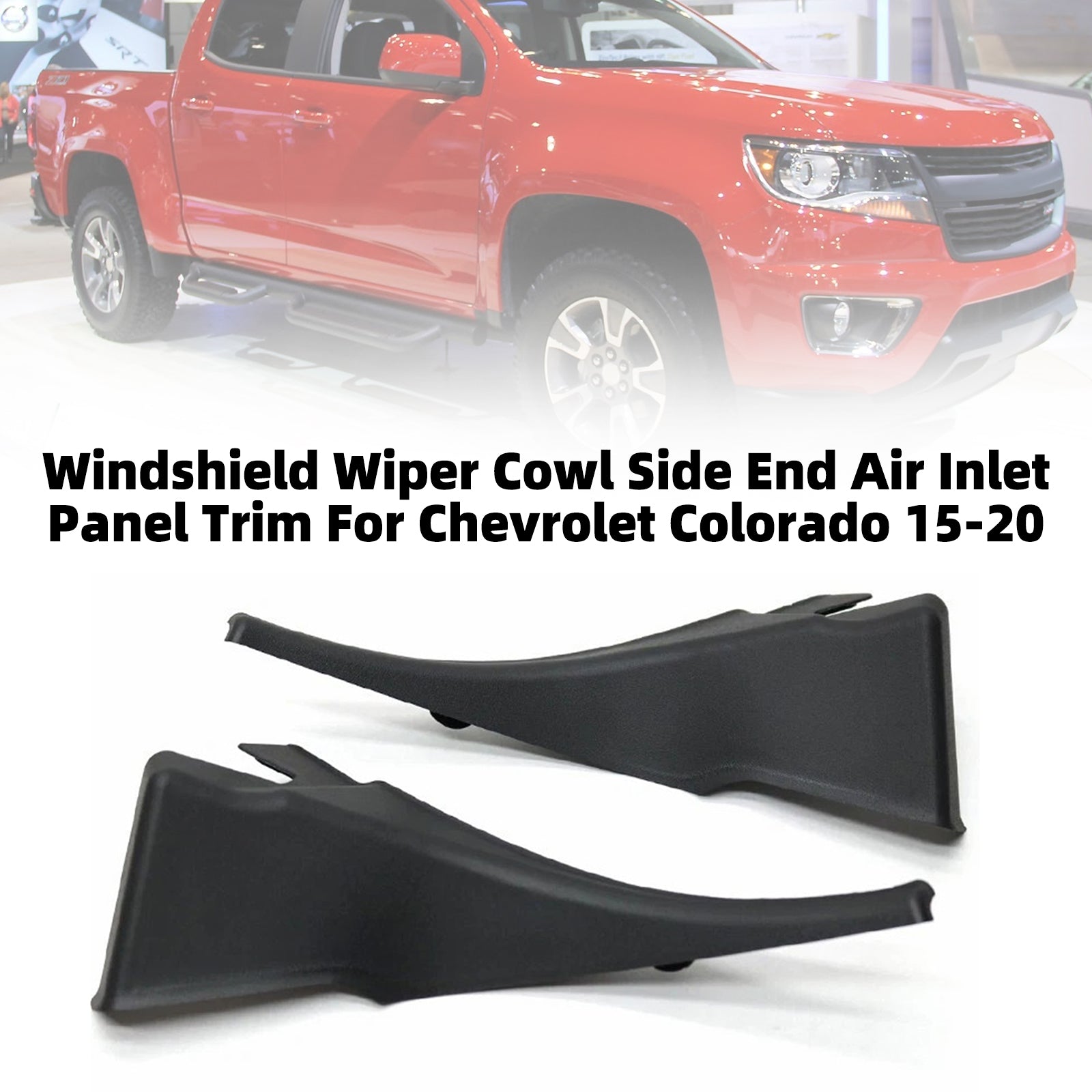 Panneau D'extrémité Latérale Déflecteur Entrée D'air Pour Chevrolet Colorado