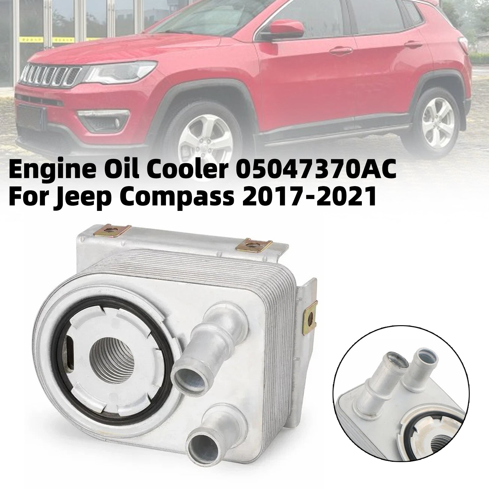 Refroidisseur d'Huile Moteur 05047370AC Pour Jeep Compass 2017-2021