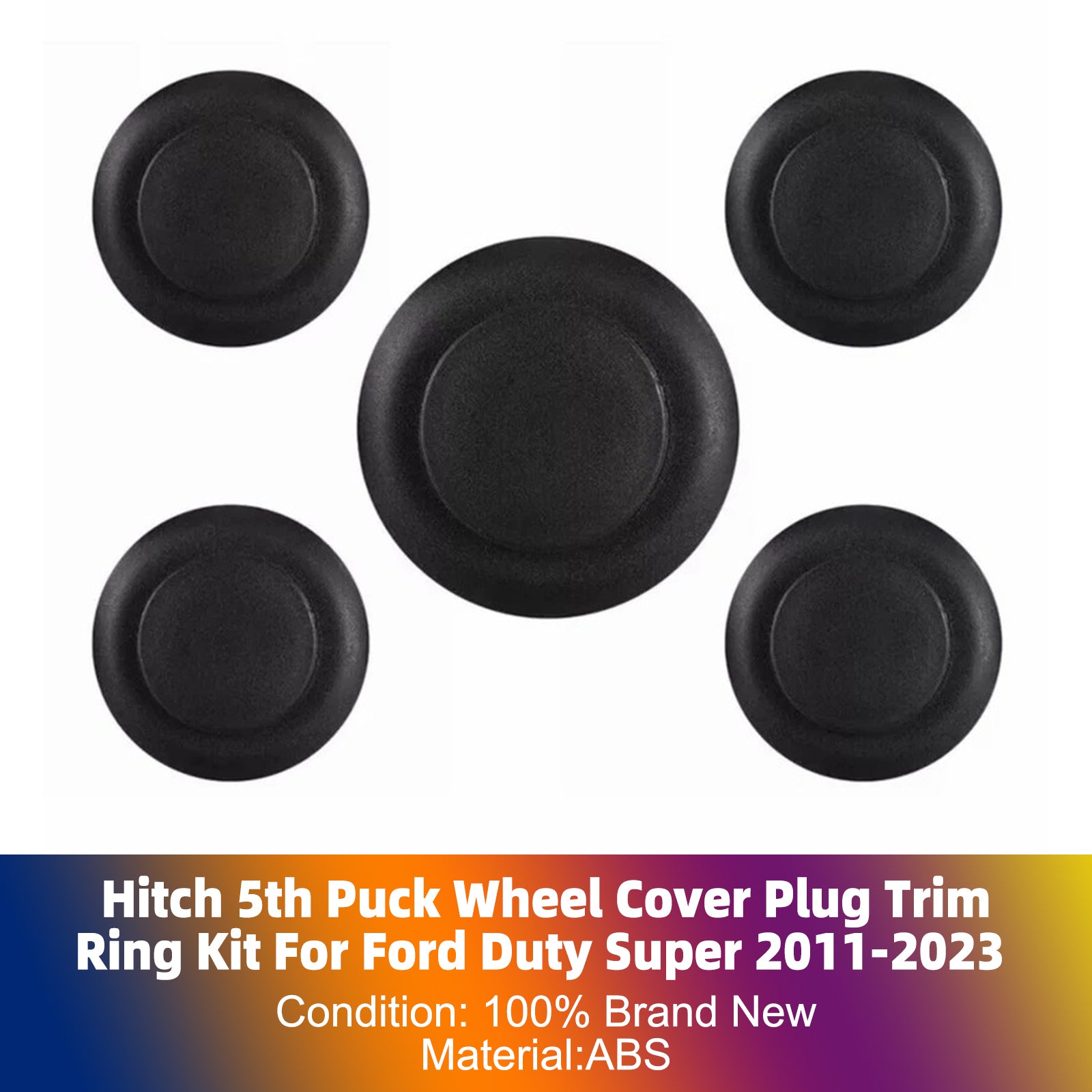 Kit Cache Prise Roue Hitch 5ème Anneau Pour Ford F-Series Super Duty 2011-2023