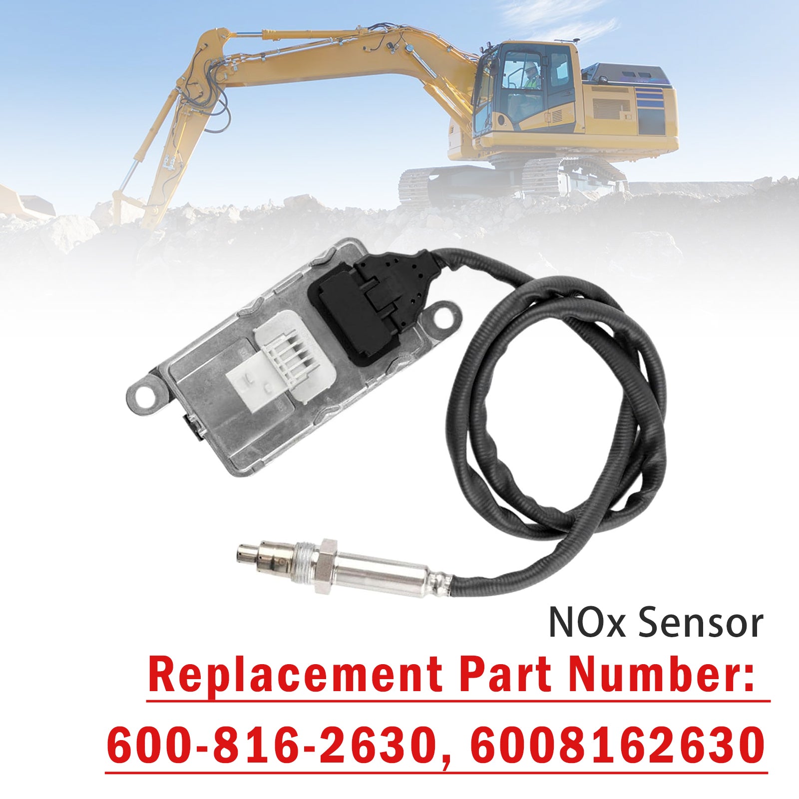 Capteur D'Oxyde D'Azote Nox 600-816-2630 6008162630 Pour Komatsu Pelle
