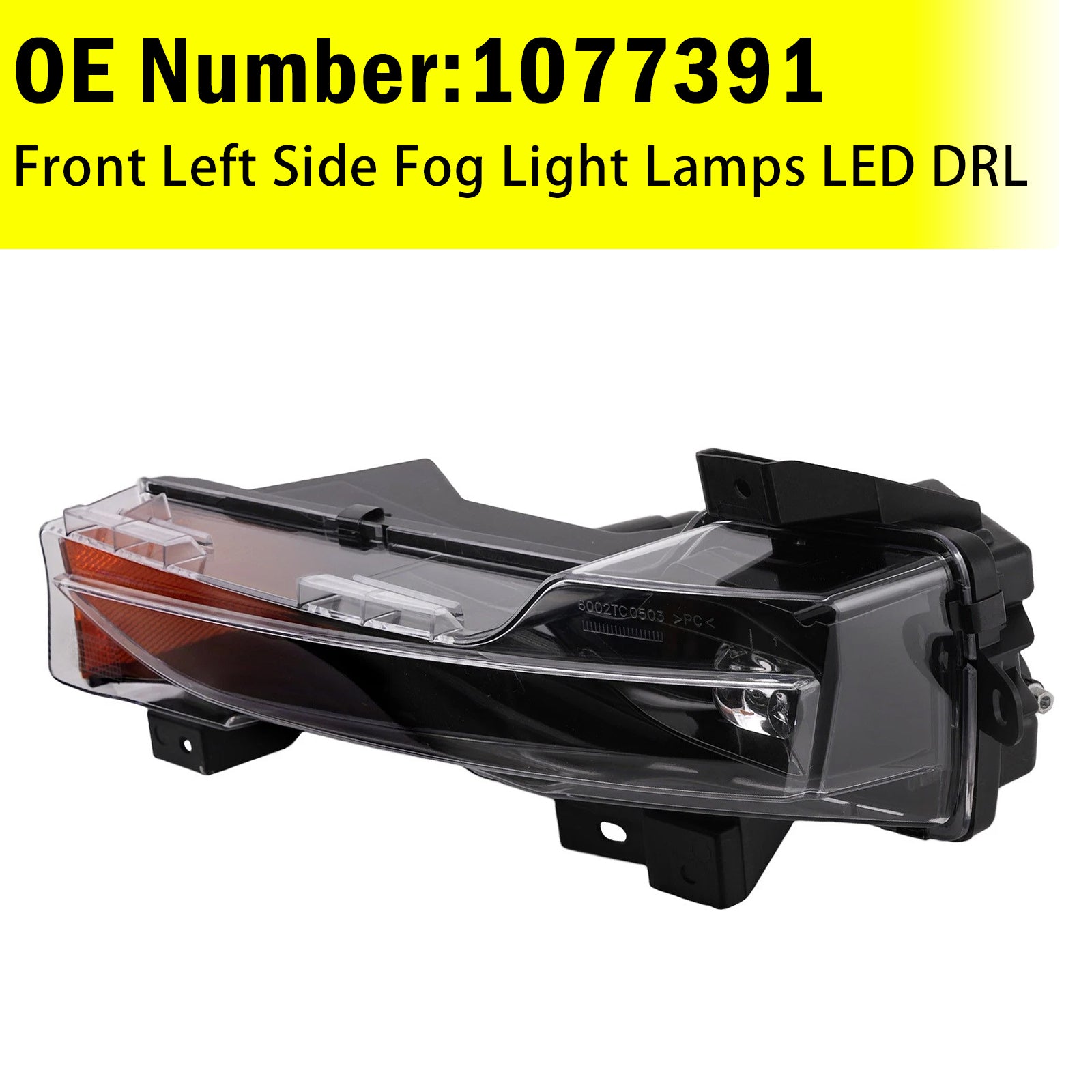 Phares Anti‑Brouillard Avant Gauche DRL 1077391 Pour Tesla Model 3 2017‑2023