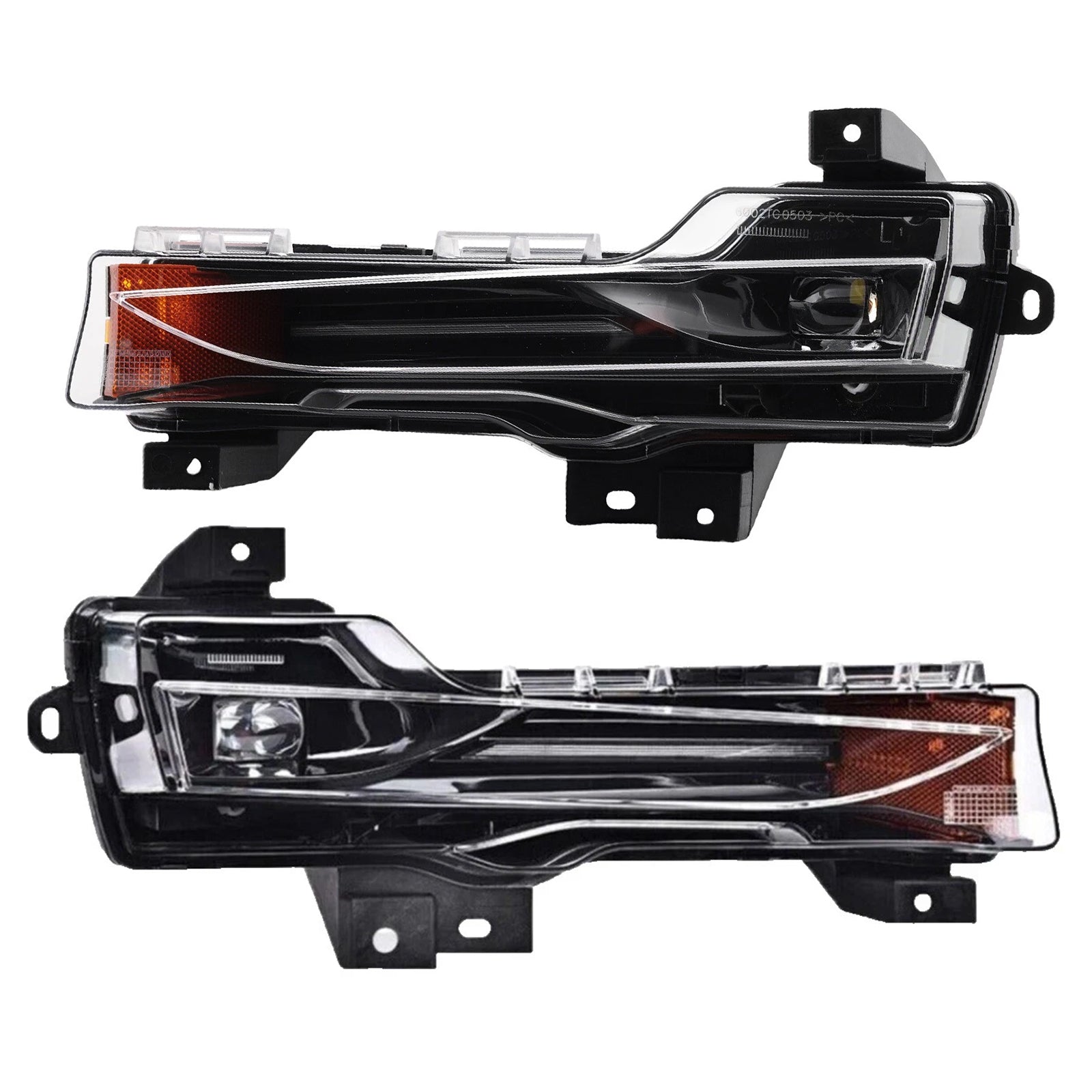 Paire Phares Anti‑Brouillard LED DRL Pour Tesla Model 3 2017‑2023
