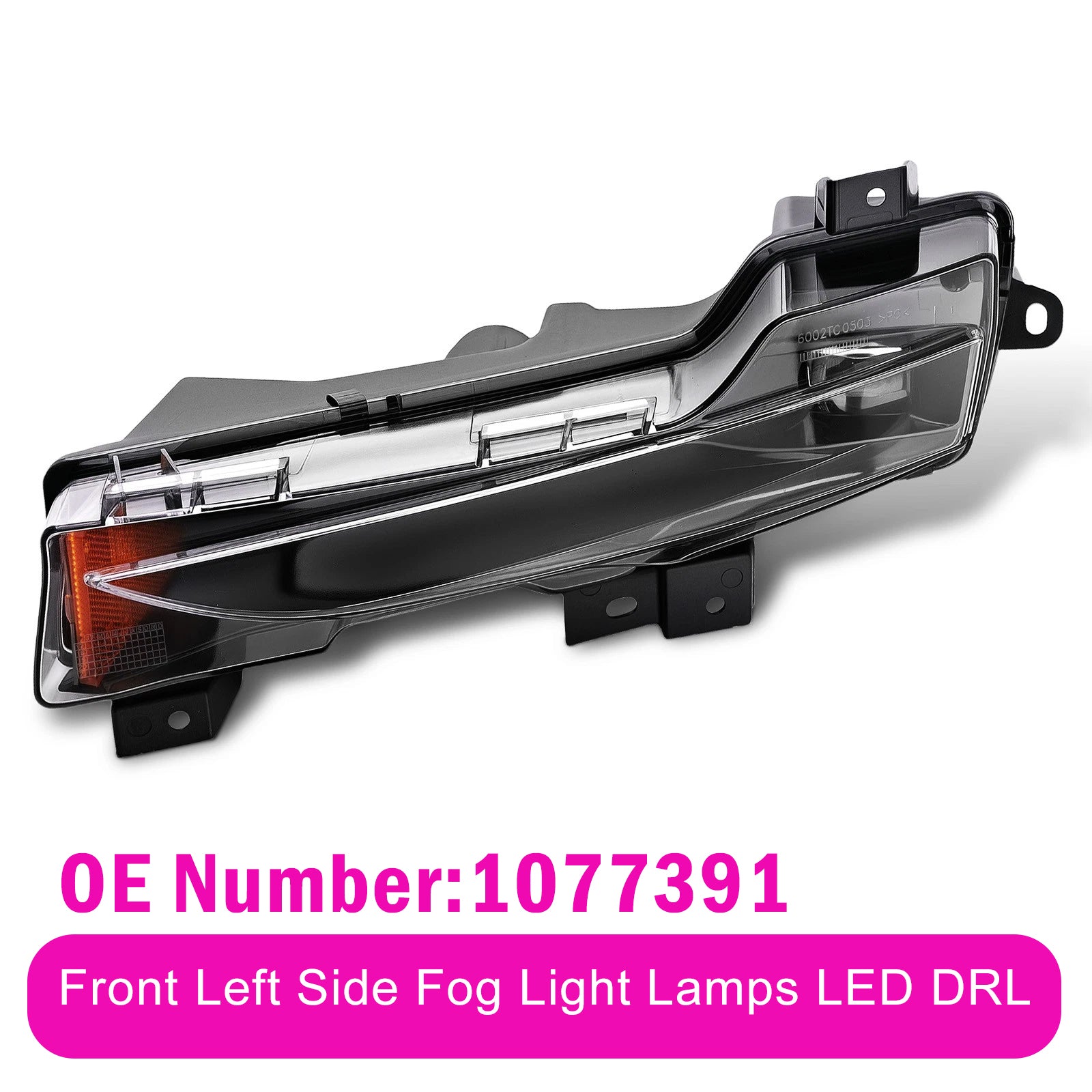 Phares Anti‑Brouillard Avant Gauche DRL 1077391 Pour Tesla Model 3 2017‑2023