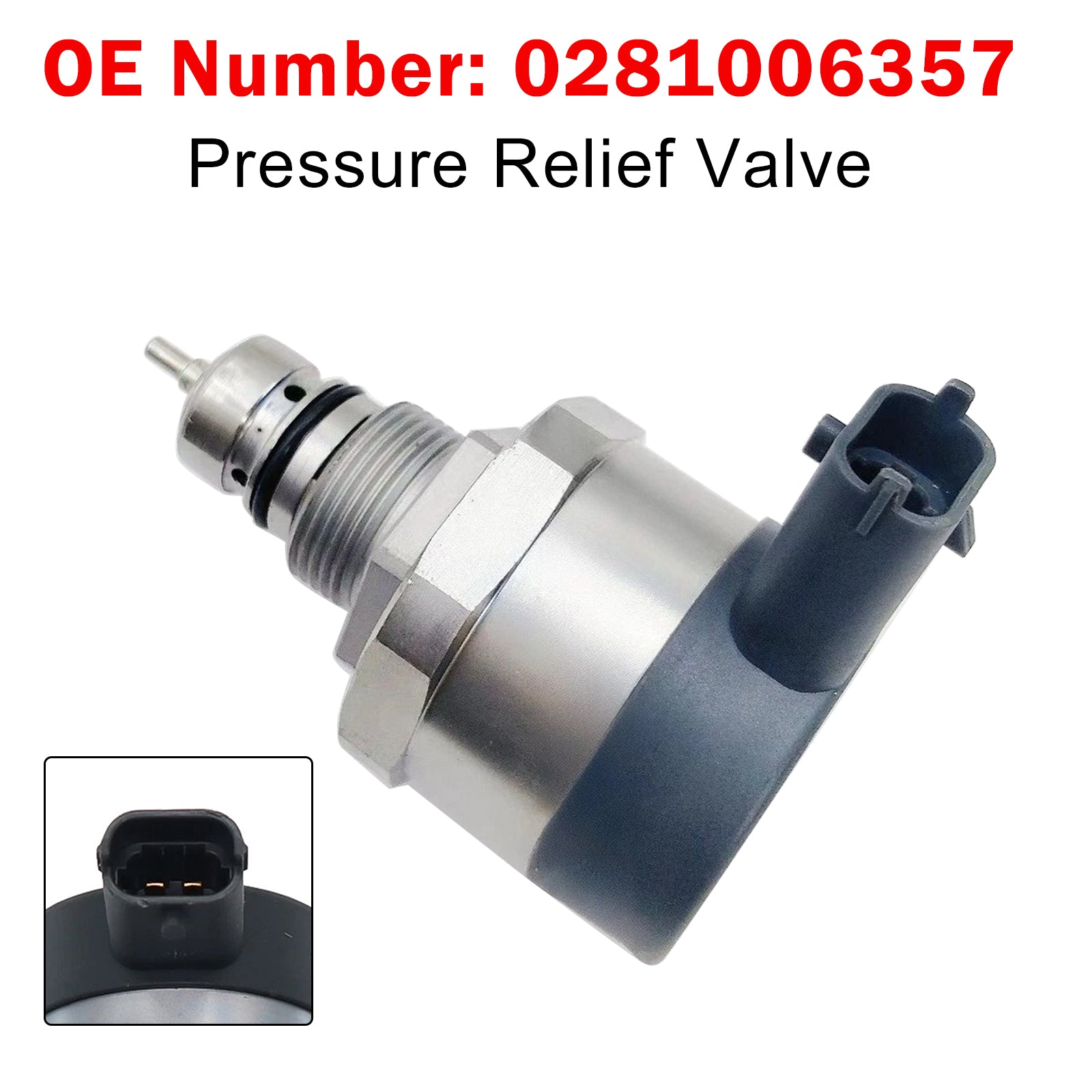 Soupape décharge pression 0281006357 5291754 Pour Cummins B6.7 ISBE4