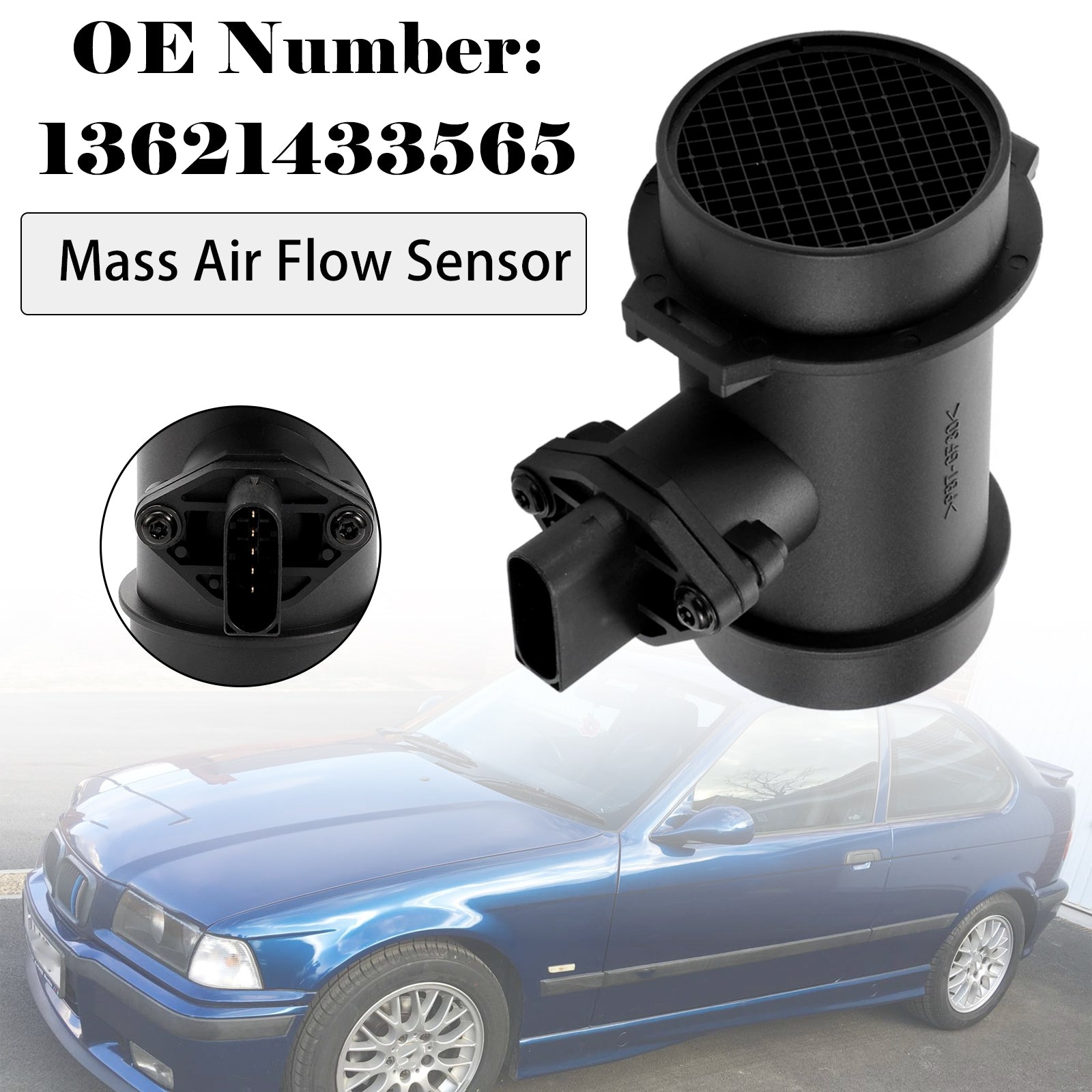 Capteur Débit Air Massique 13621433565 Pour BMW 316i 318i 1998‑2005