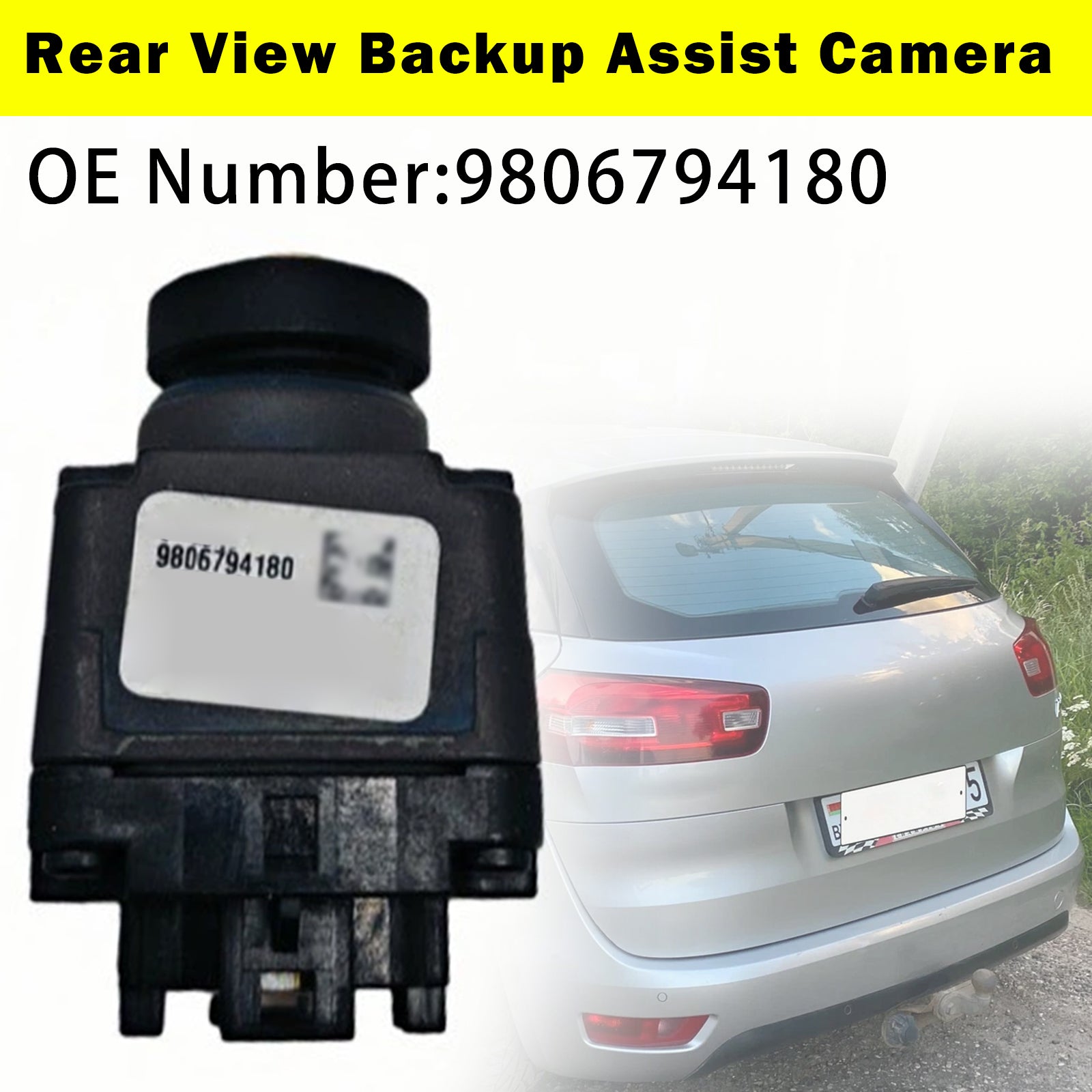 Caméra Aide Recul 9806794180 Pour Citroen C4 Picasso II
