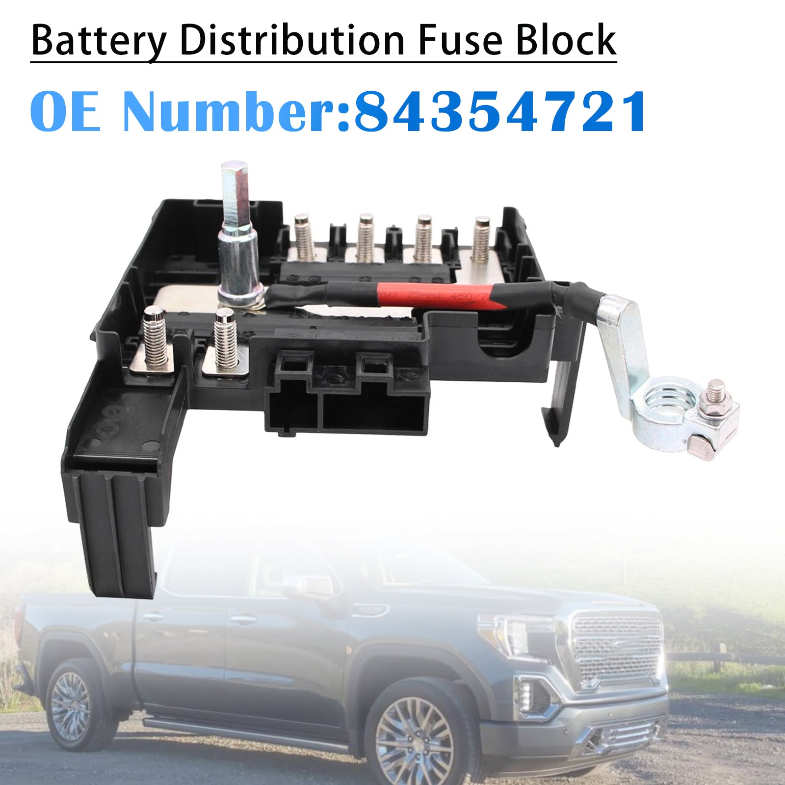 Bloc Fusible Distribution Batterie 84354721 Pour Chevy Silverado 2500 HD 2019