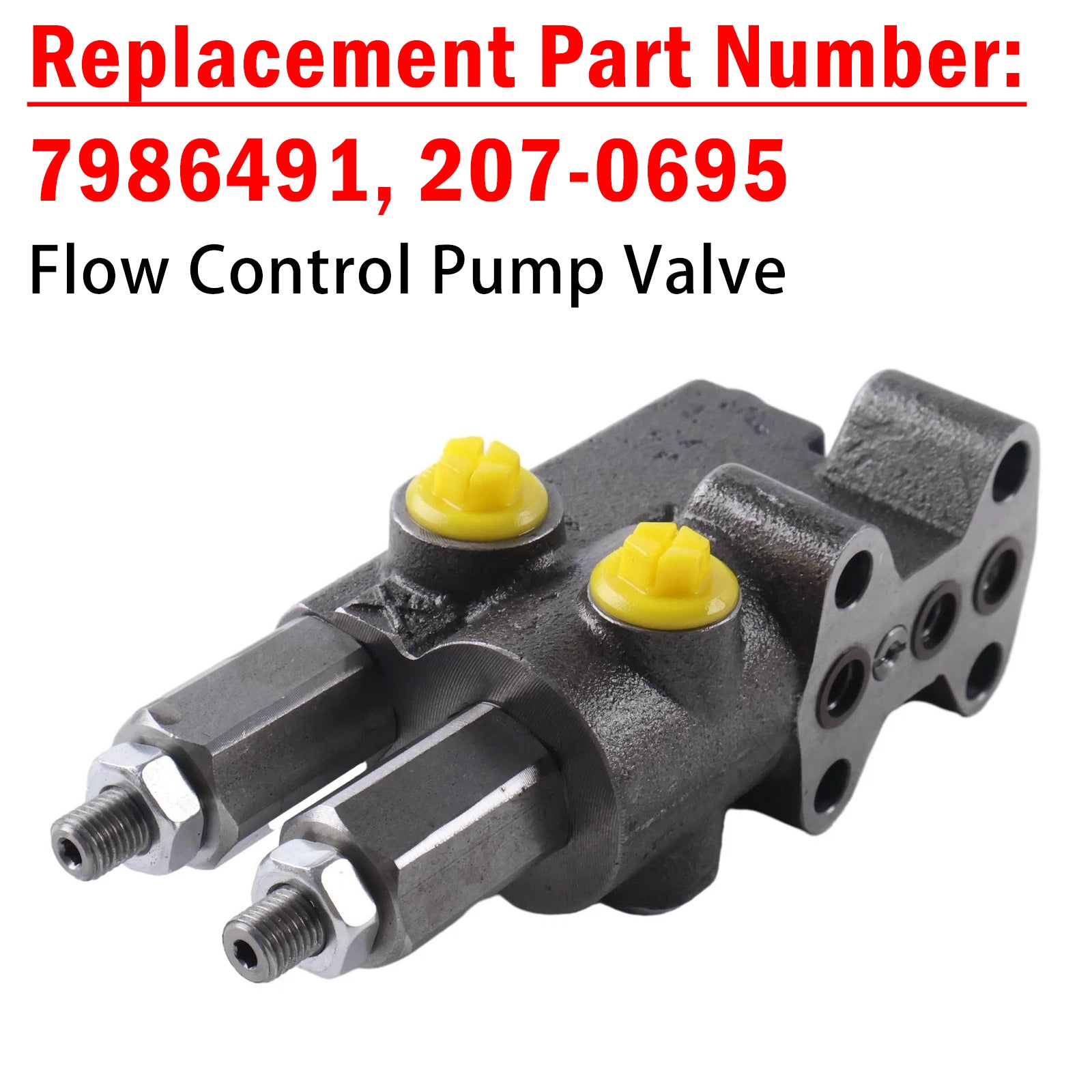 7986491 Pumpendurchflussregelventil für Caterpillar E345D E330D