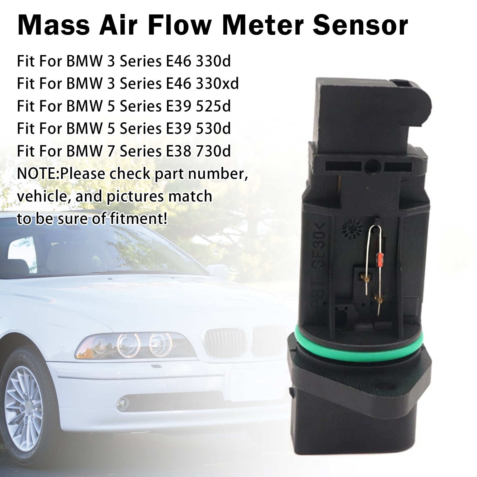 Capteur Débit Air Massique Pour BMW E46 330d 330xd E39 525d 530d 13622247074
