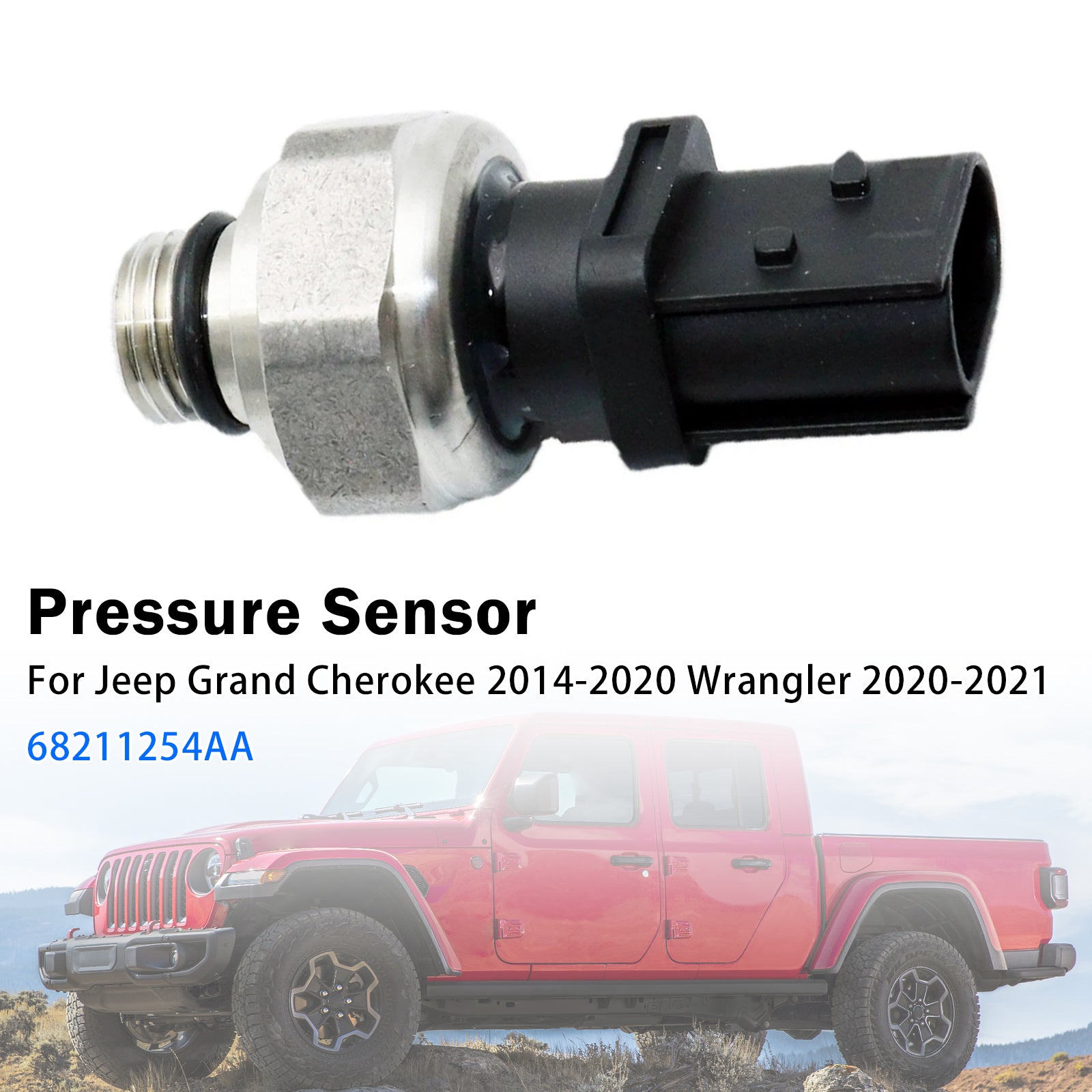 Capteur Pression Pour Jeep Grand Cherokee 2014-2020 Wrangler 2020-21 68211254AA