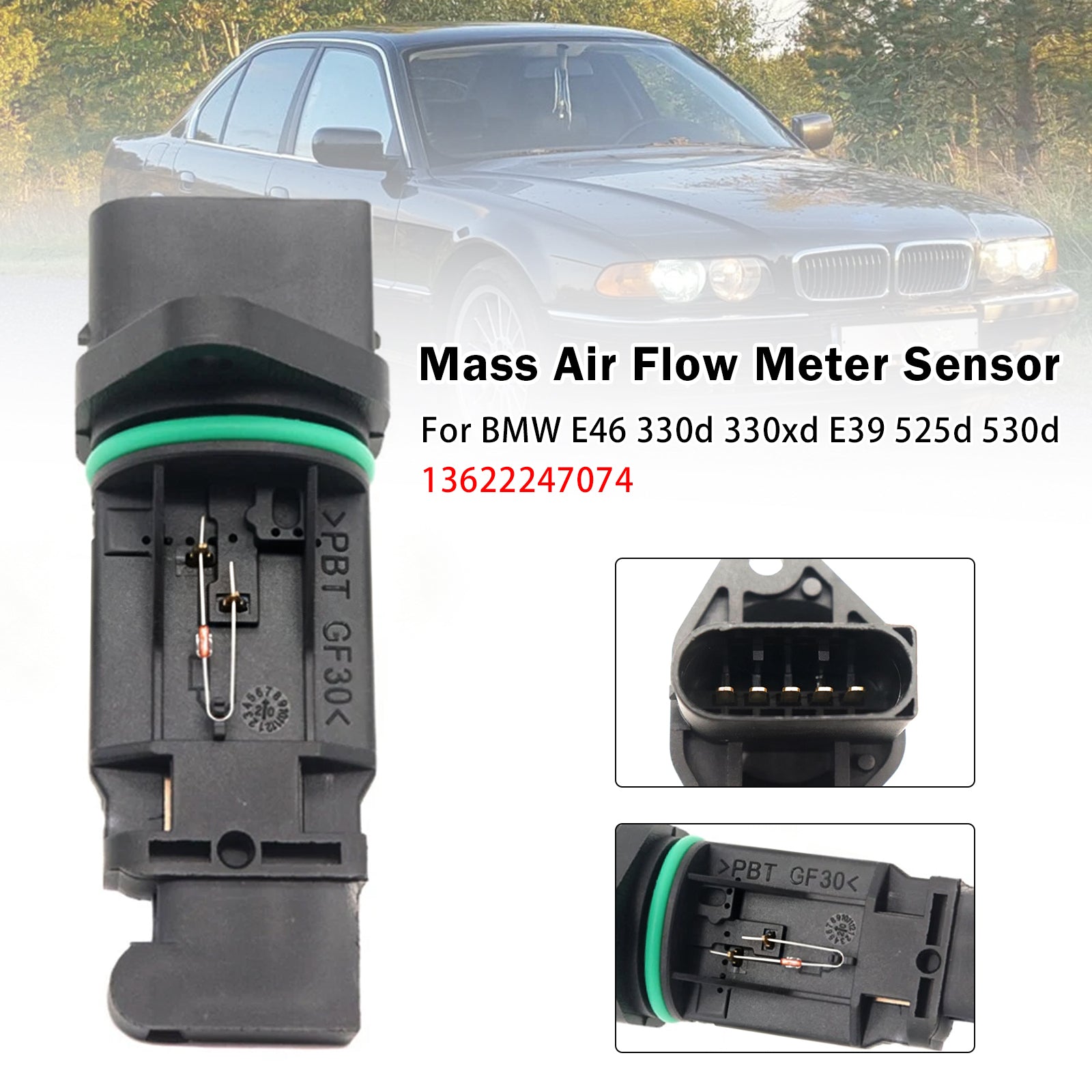 Capteur Débit Air Massique Pour BMW E46 330d 330xd E39 525d 530d 13622247074