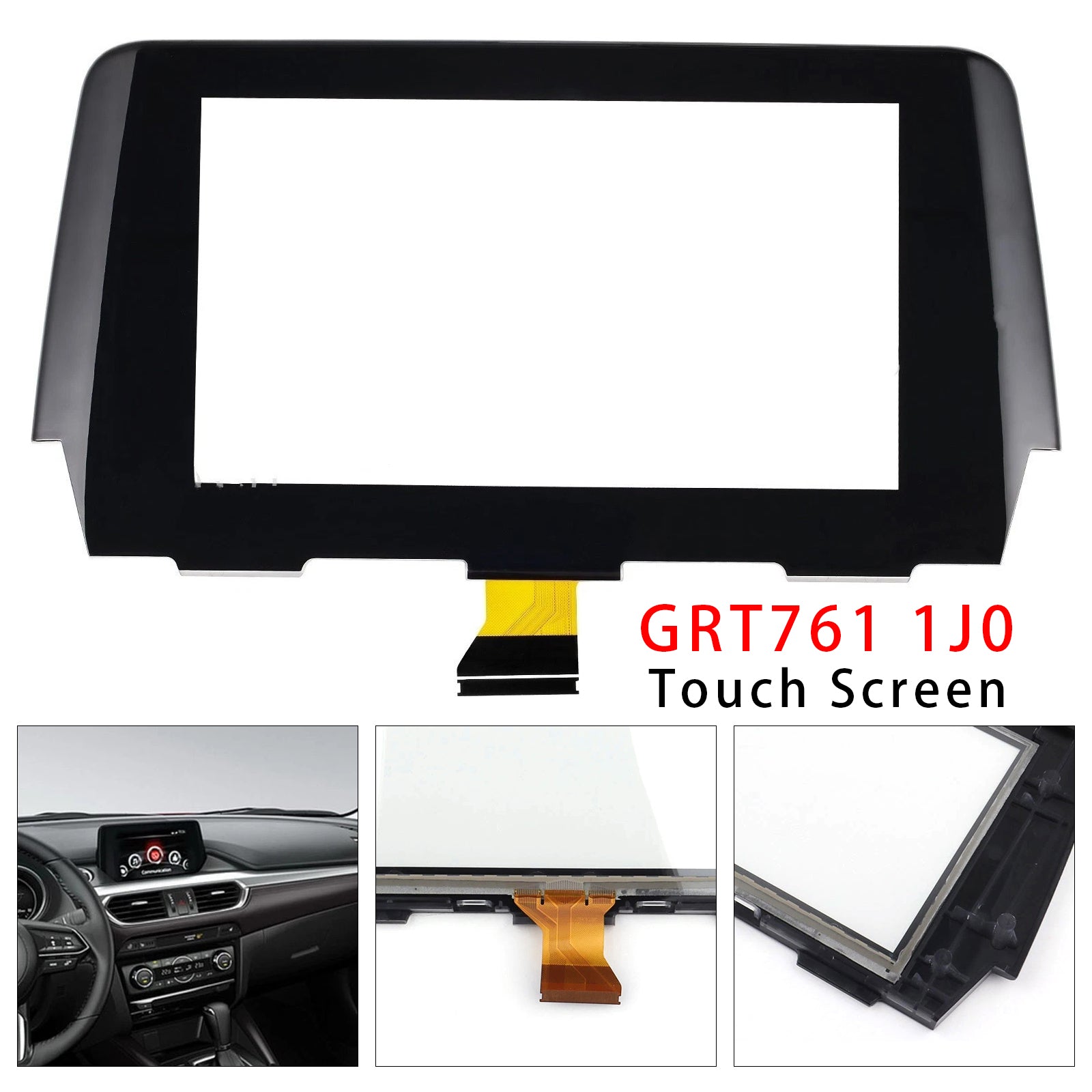 Digitiseur d'Écran Tactile 7" GRT761 1J0 Pour MAZDA 6 Radio 2017-2019 55 Pin