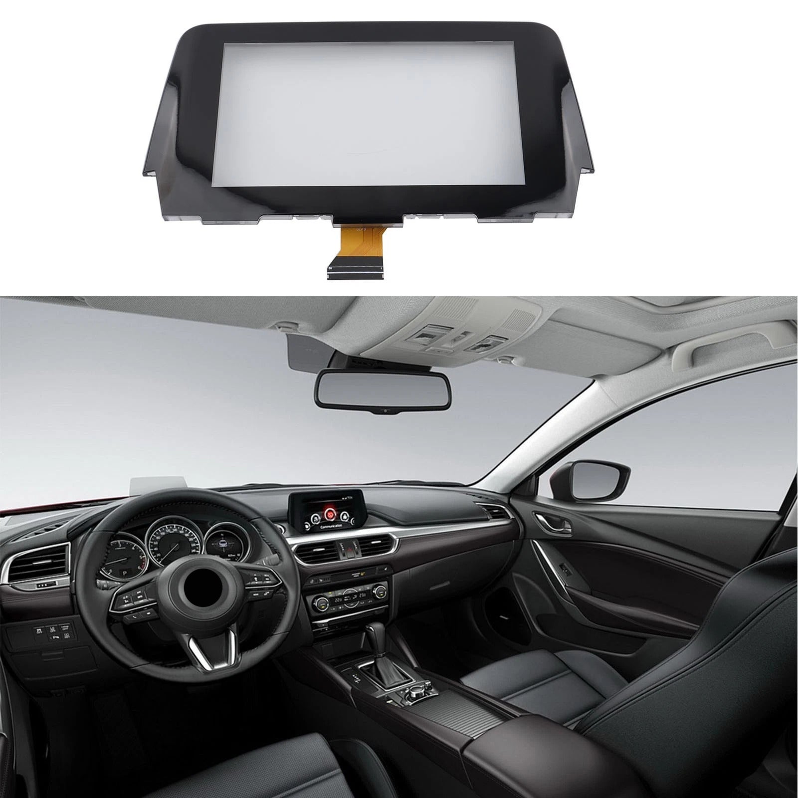 Digitiseur d'Écran Tactile 7" GRT761 1J0 Pour MAZDA 6 Radio 2017-2019 55 Pin
