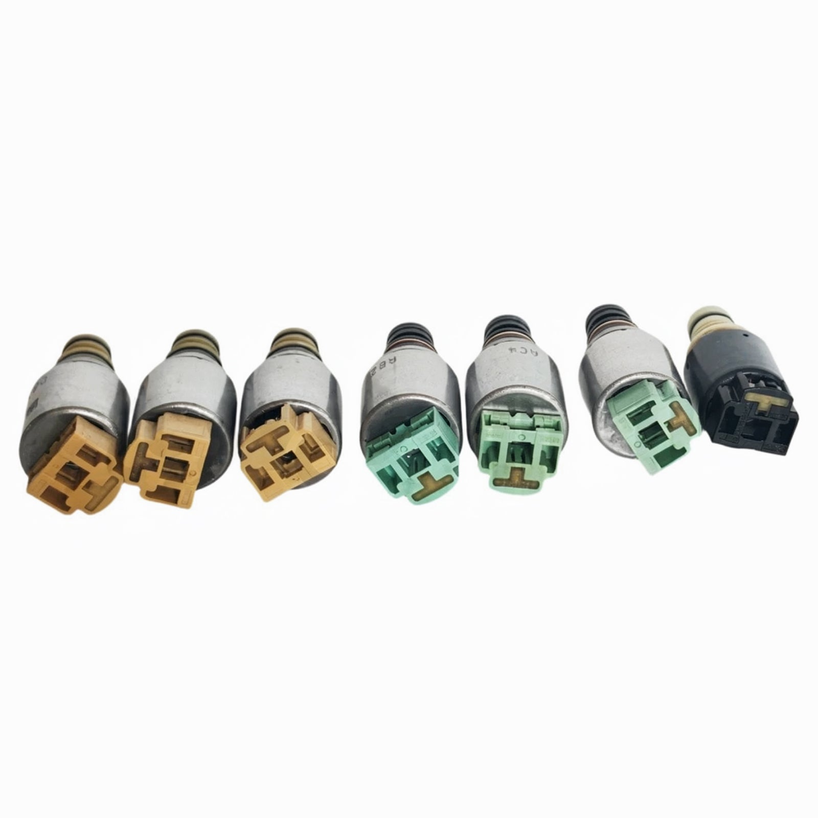 7PCS Kit d'Électrovannes de Boîte 6F15 6F35 (Type Électrovanne Noire) Pour Ford