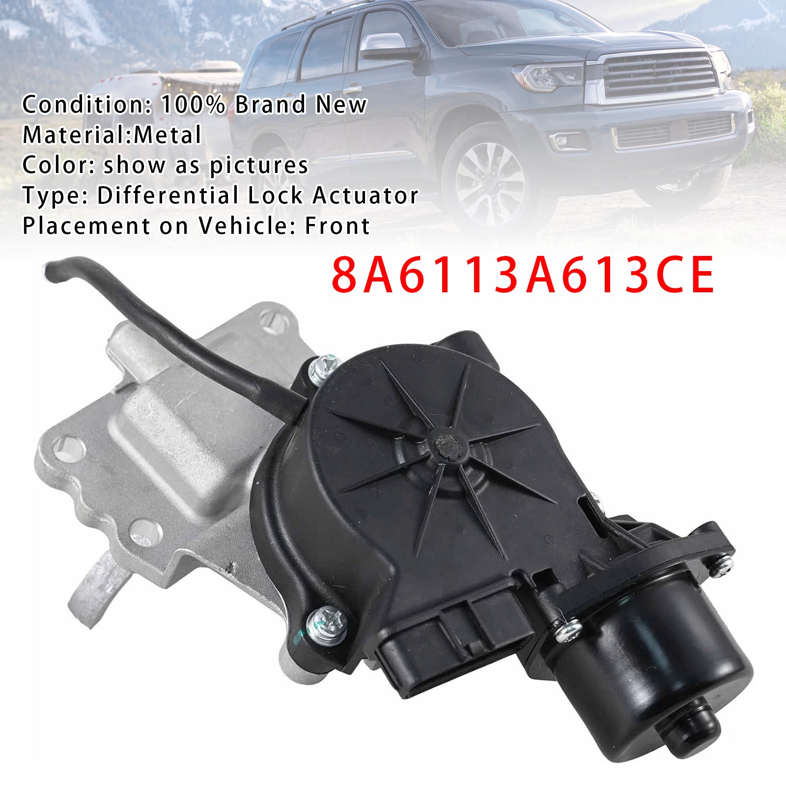 4WD Actionneur de Déconnexion d'Essieu Avant Pour Tundra 5.7L 600-420 2007-2021